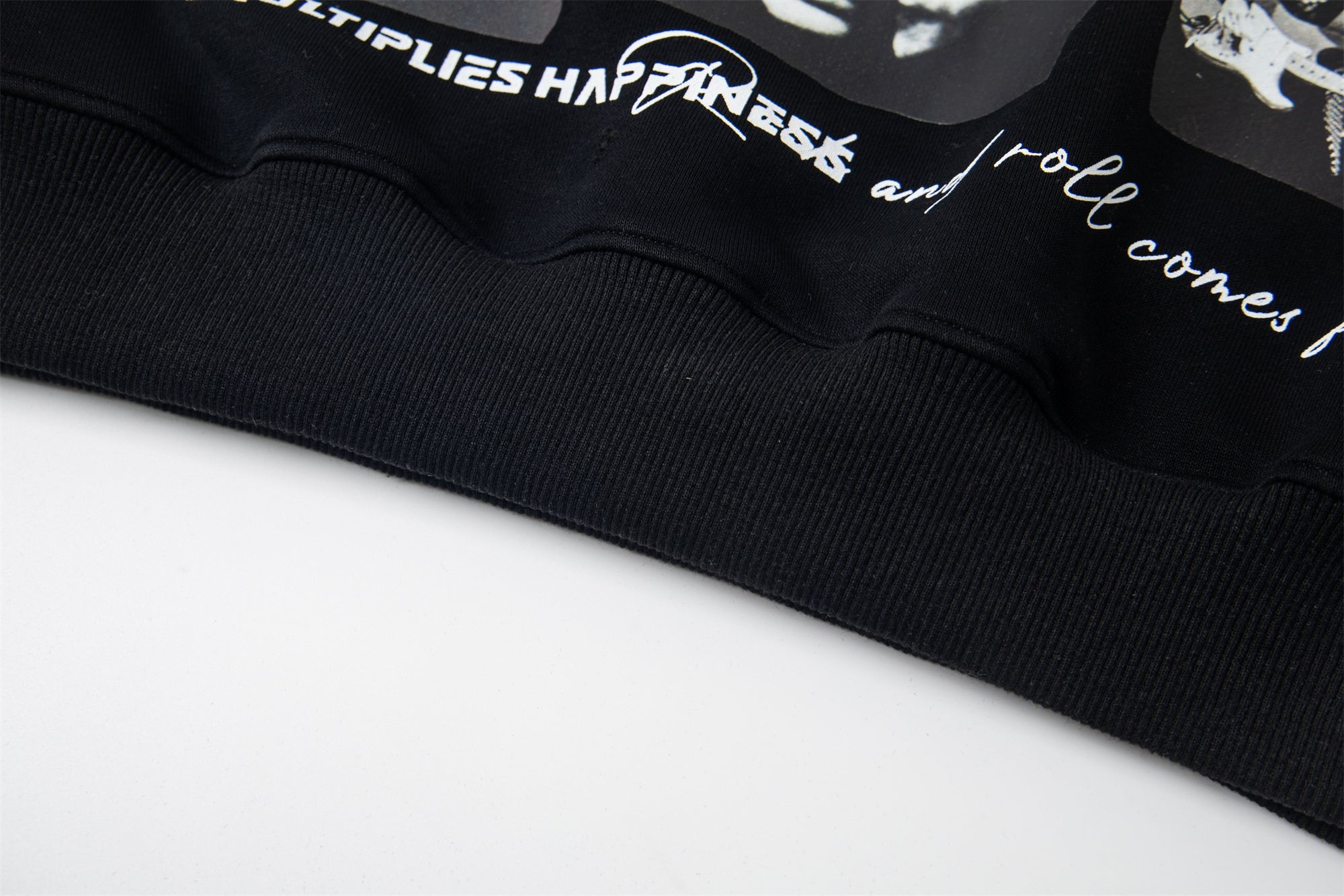 Omirad Make No Choice Dark Collage Graphic Hoodie | SEAKOFF