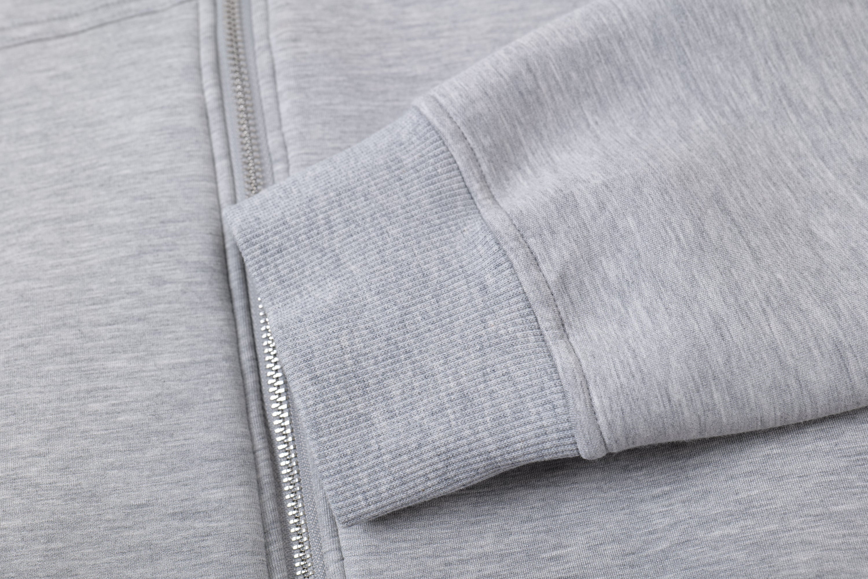Omirad Minimal Recycled Zip-Up Hoodie | Structured Streetwear