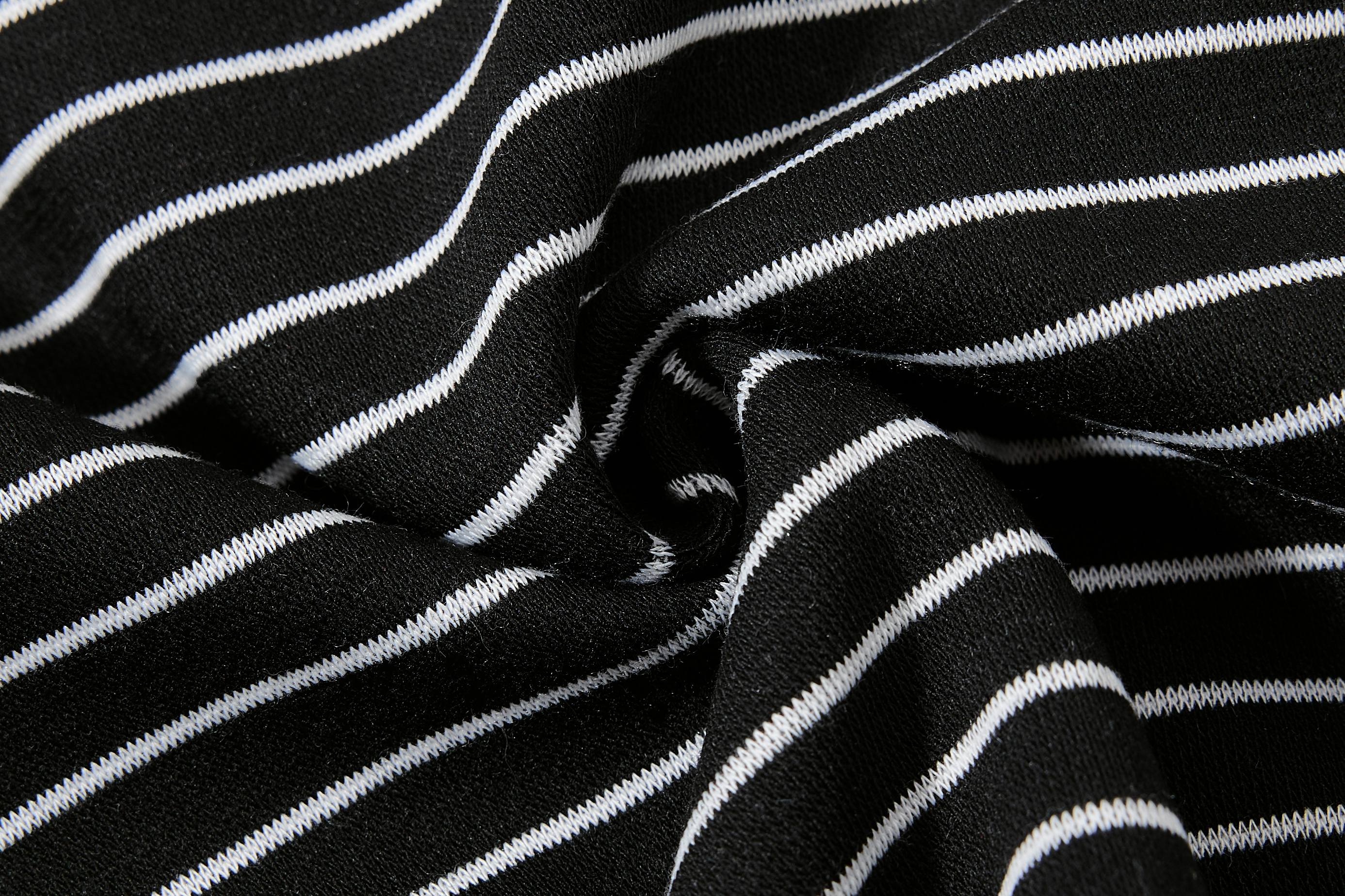 Striped Gothic Draped Wide-Leg Pants | Free Spirit Print