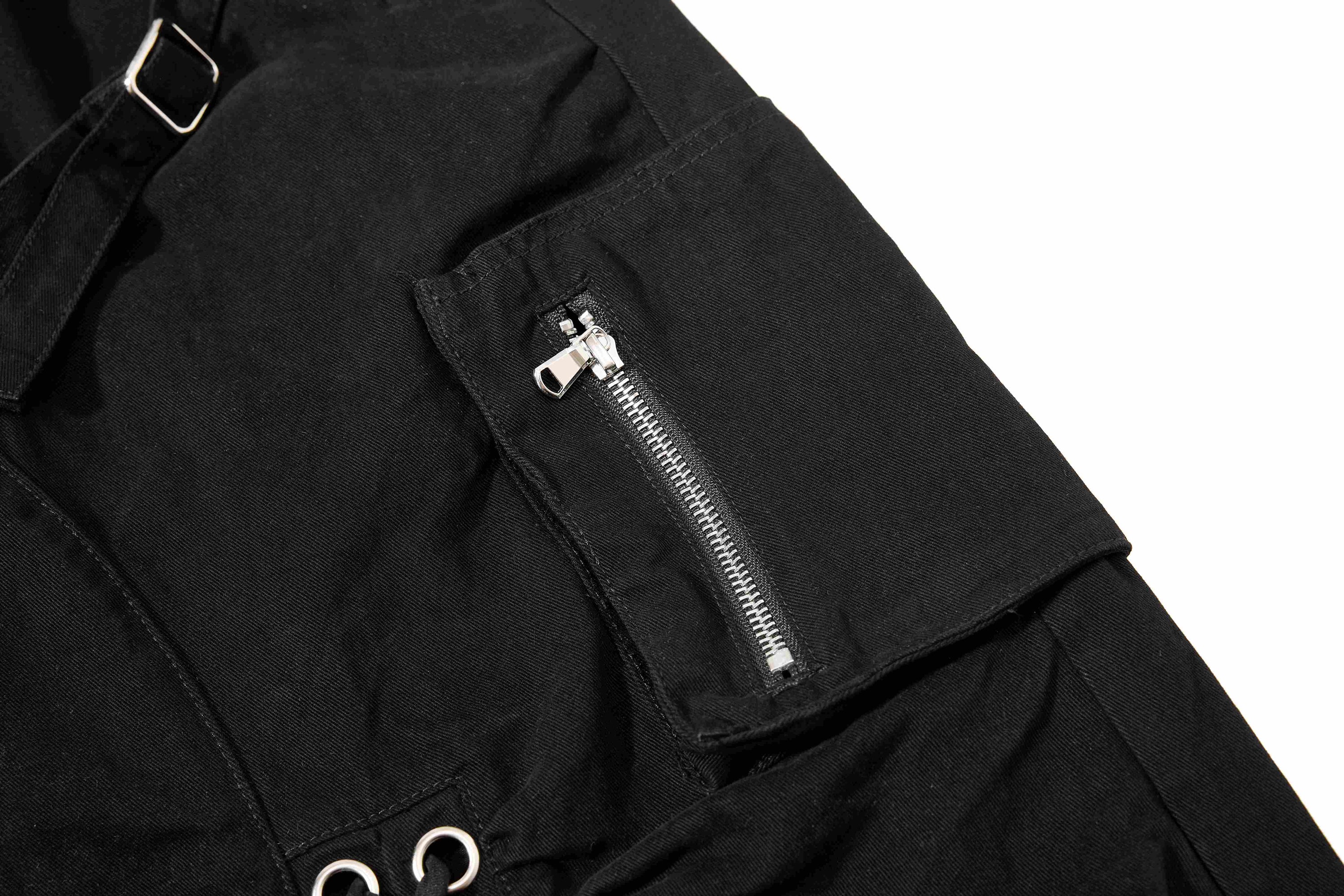 Omirad Lace-Up Utility Cargo Shorts | Y2K Streetwear