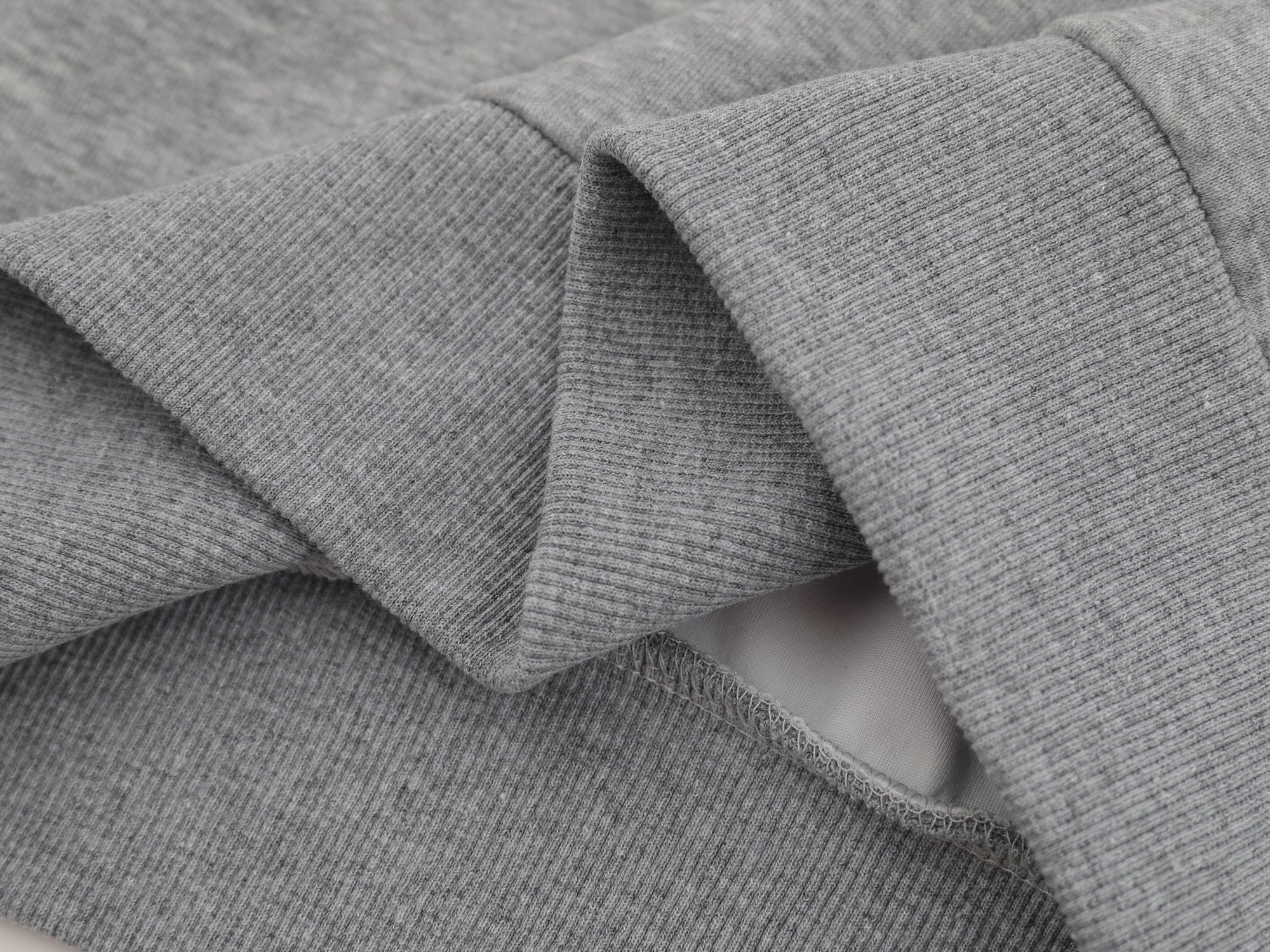 Classic Knit-Collar Polo Sweatshirt | Varsity Style