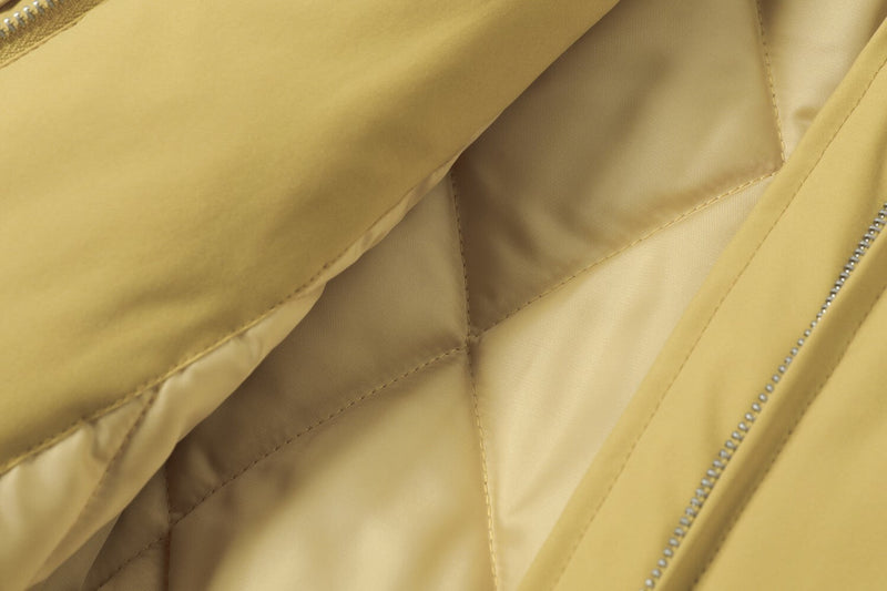 Taele Plus Aviation Patch Bomber Jacket with Fur Collar