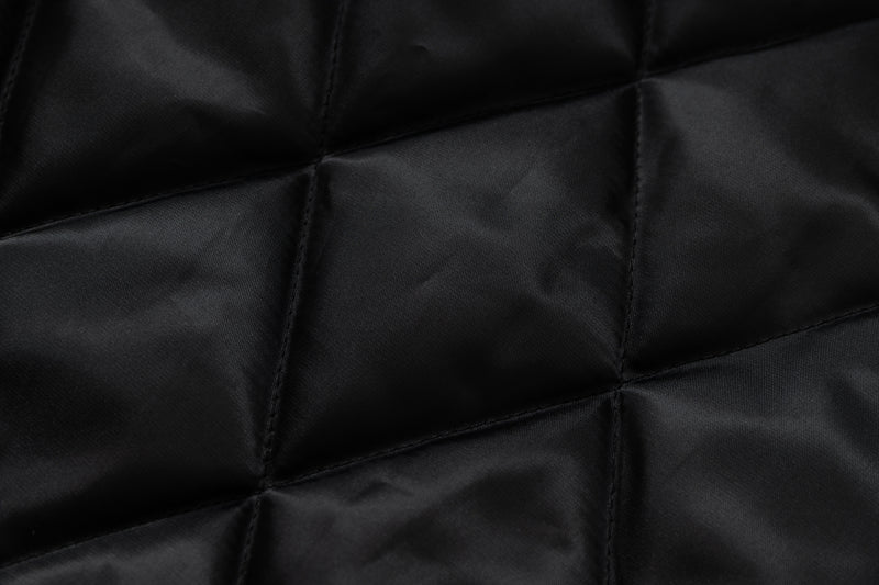 Omirad Faux-Fur Lined Bomber Jacket | Black Winter Coat