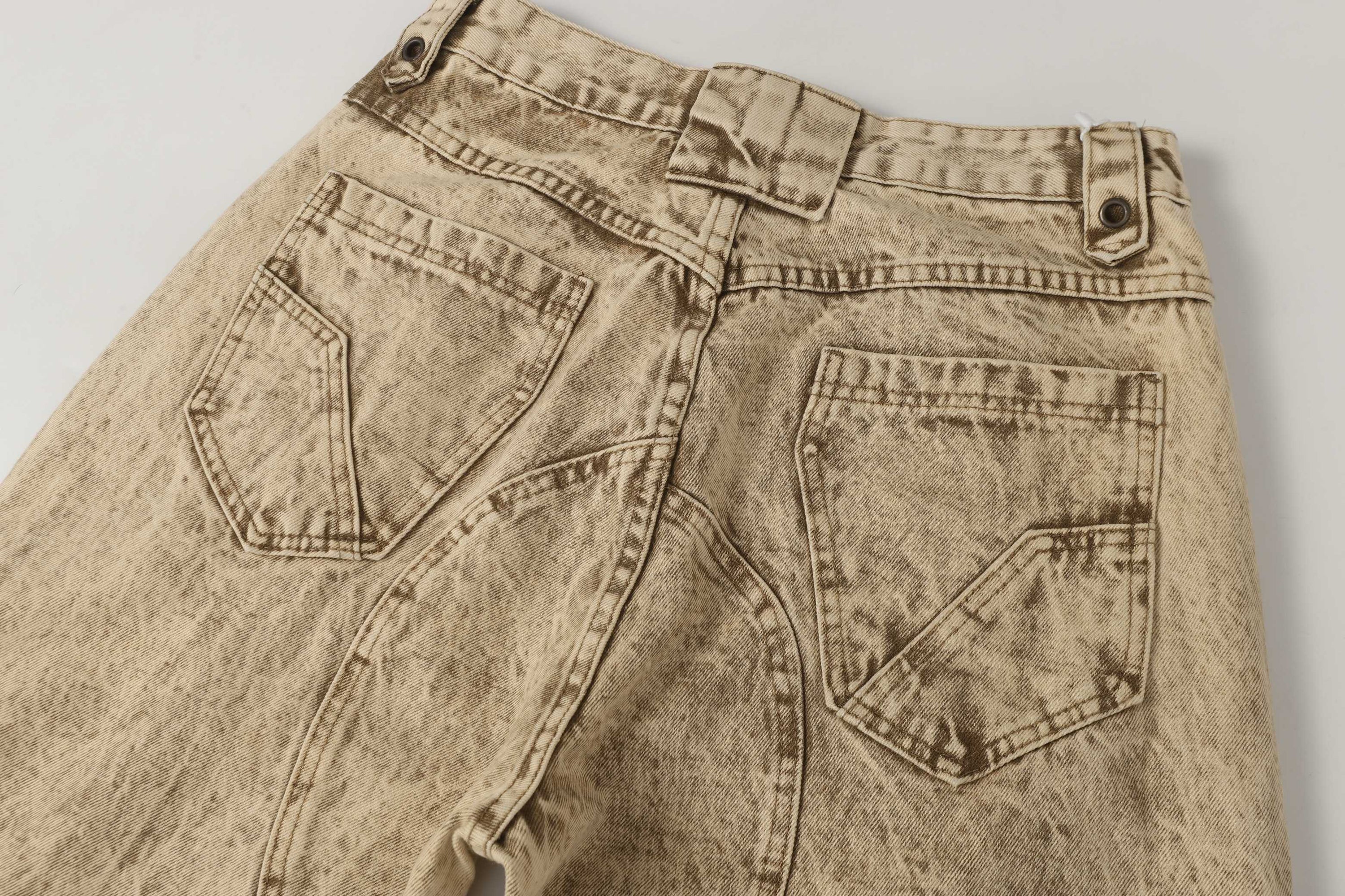 Omirad Vintage Distressed Panel Jeans | Wide Leg Streetwear
