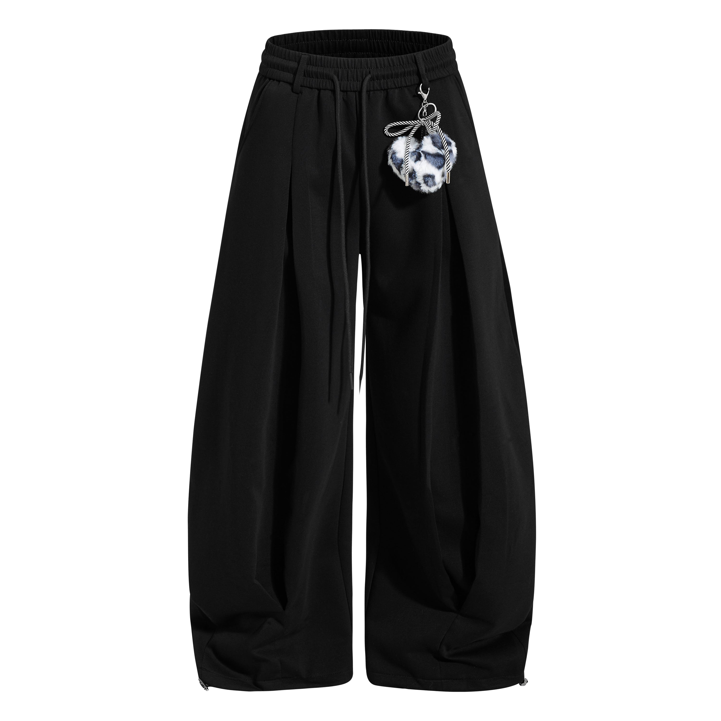 Omirad Script Wide-Leg Sweatpants | Streetwear Baggy Pants
