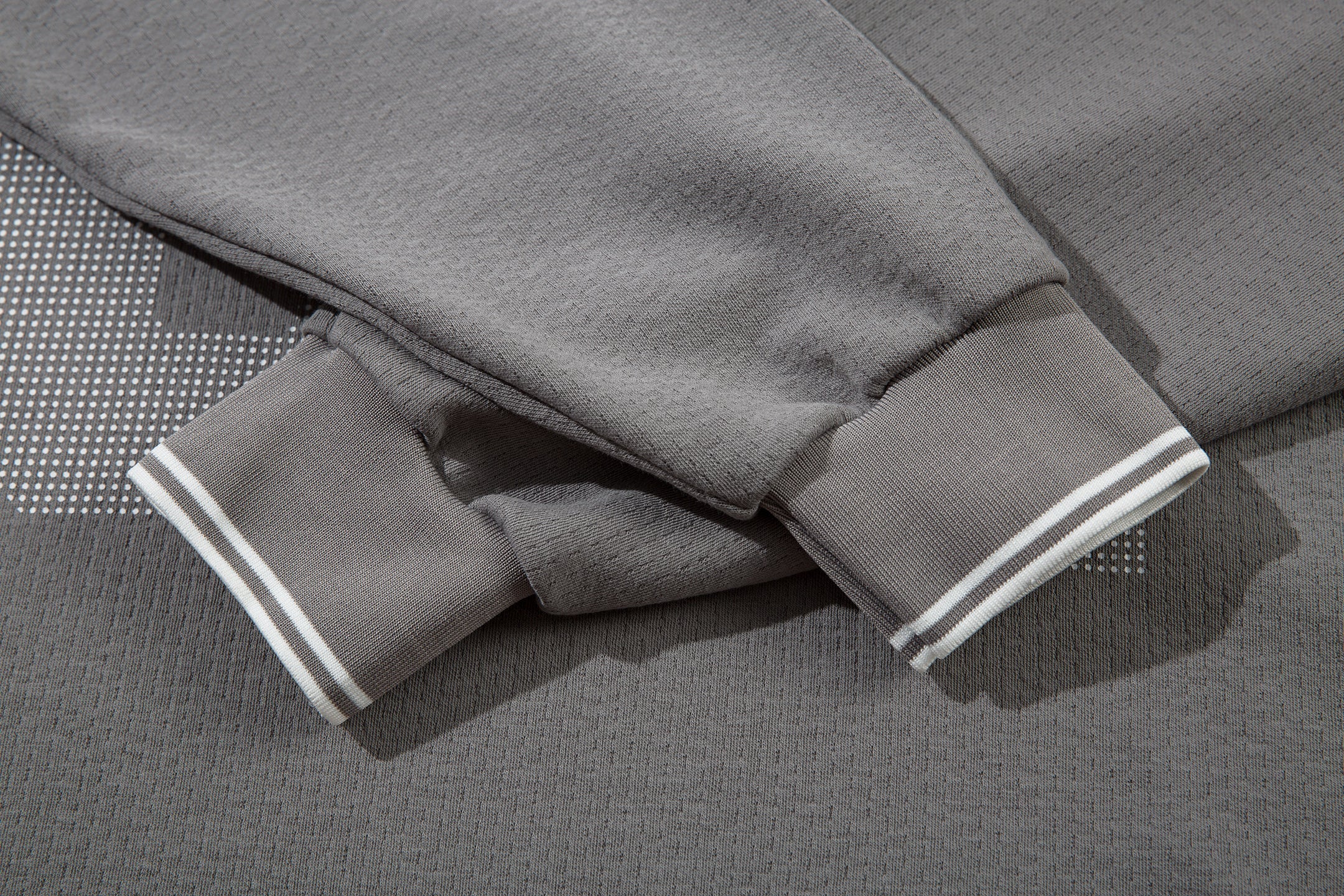 Varsity Mesh Polo Long Sleeve | Number 02 Collegiate Shirt