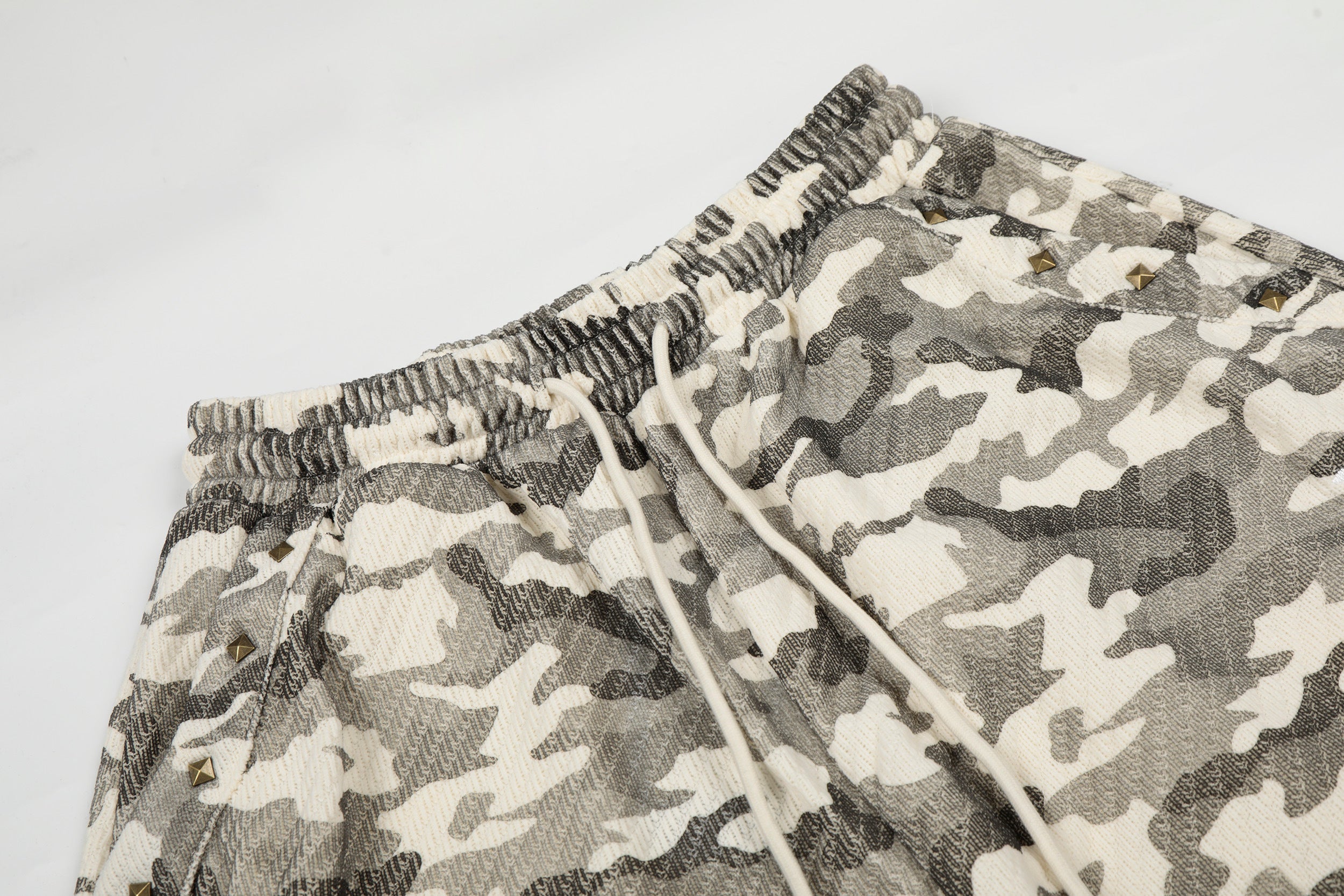 Omirad Vintage Camo Wide-Leg Sweatpants | Streetwear Fit