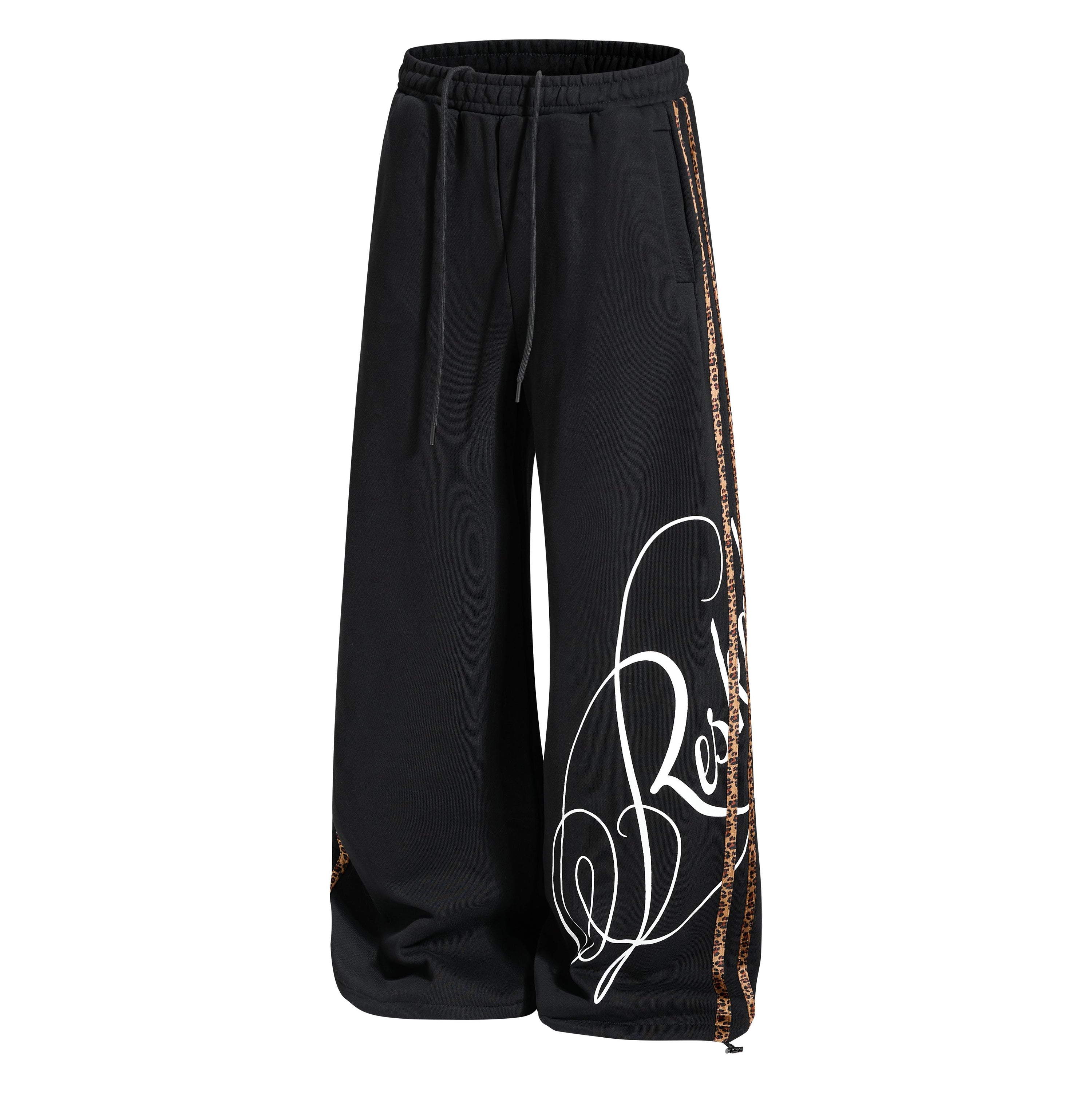 Omirad Signature Side Stripe Sweatpants | Wide-Leg Streetwear