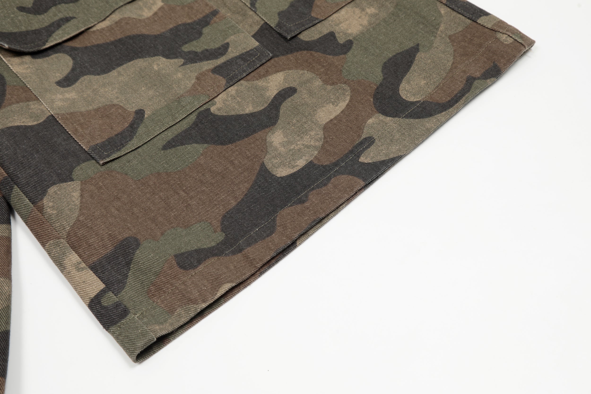 Men's Camo Cargo Shorts | Elastic Waist Utility Shorts