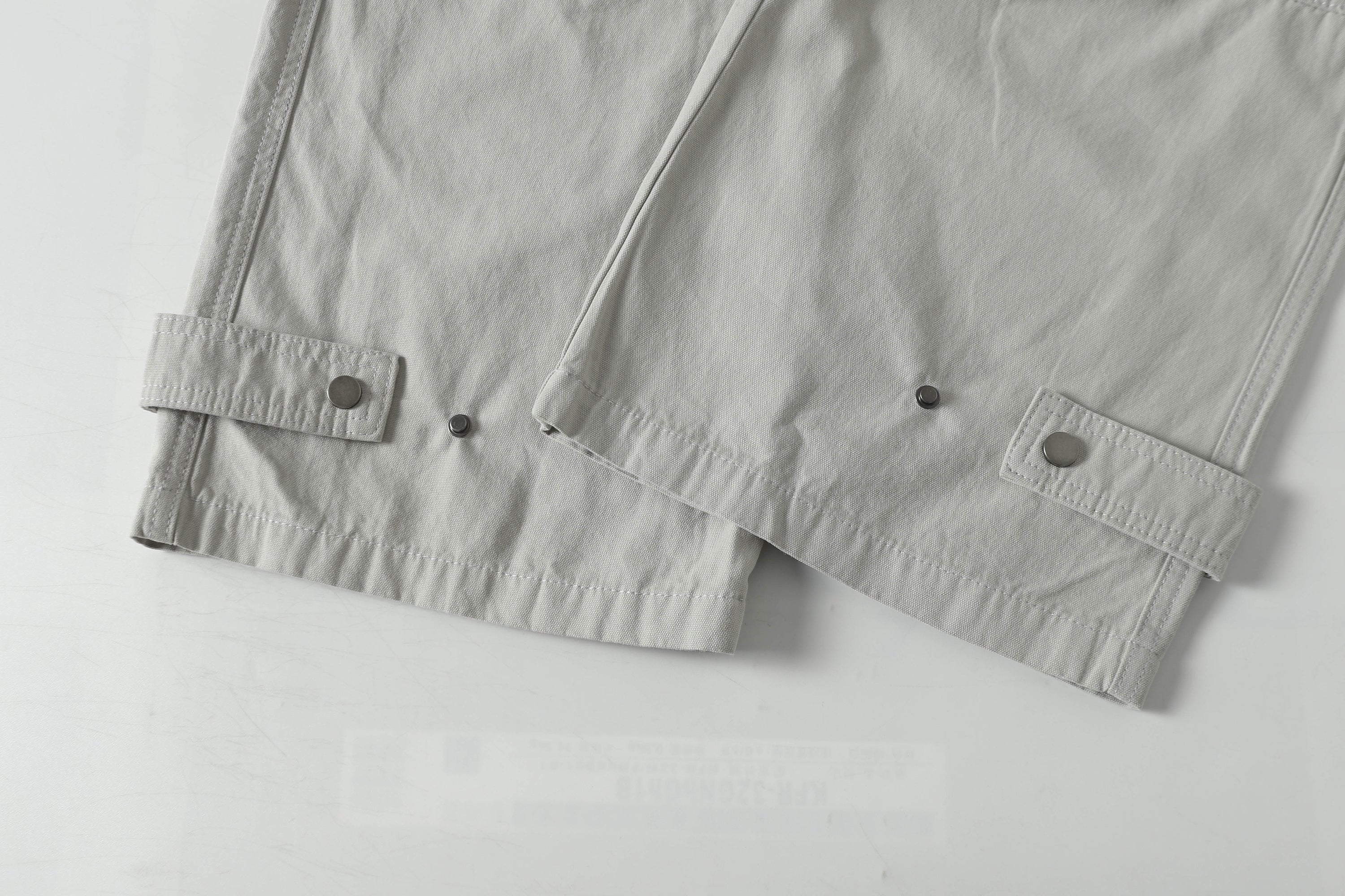 Wide-Leg Multi-Pocket Cargo Pants with Adjustable Hem