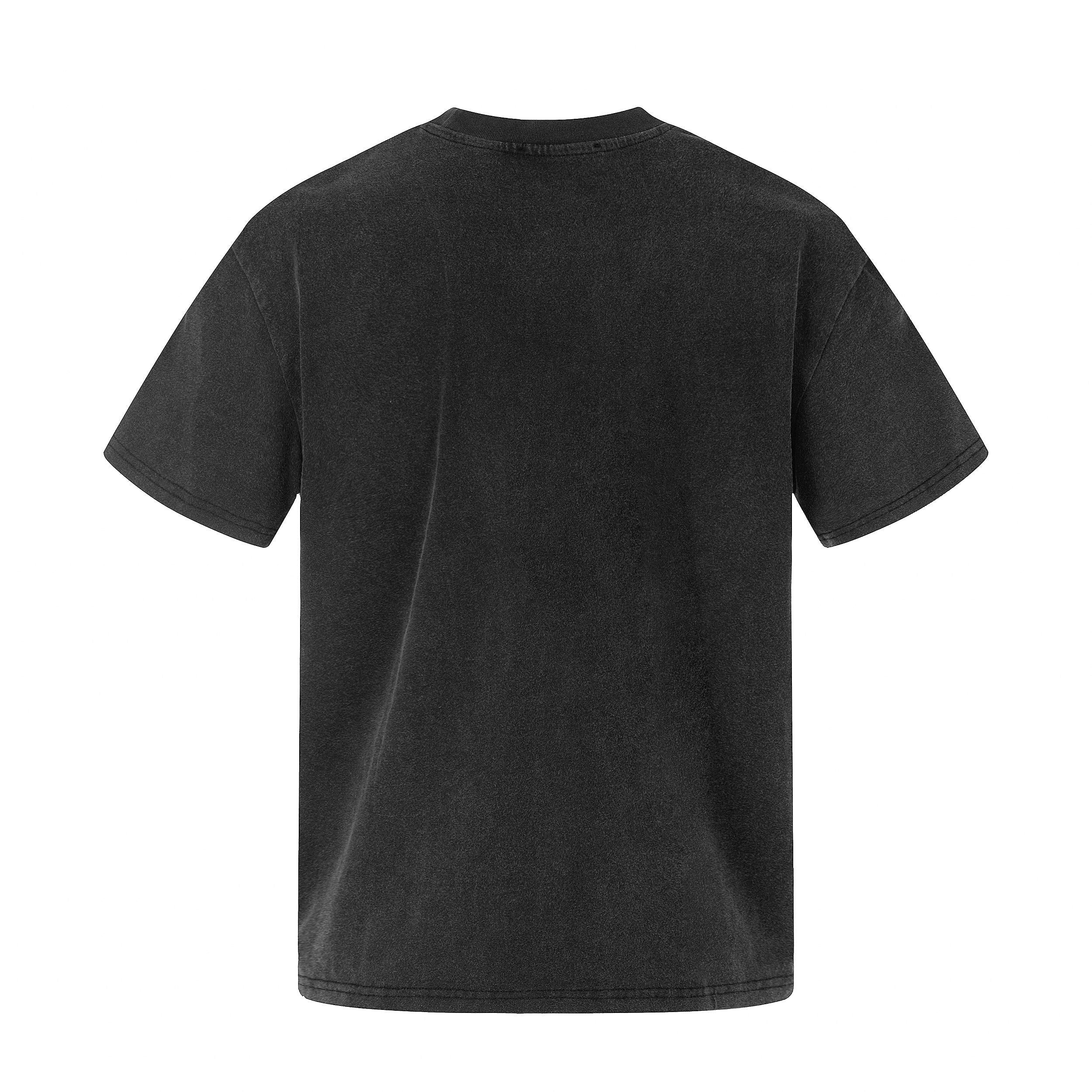 Vintage Cross Graphic Tee | Dark Streetwear Band-Style Shirt