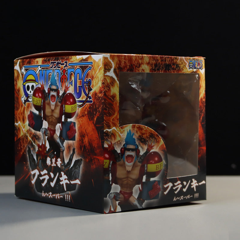 Franky Action Figurine – 12.5cm with BF-37 Bombs and Rocket Launchers, Limited Edition – One Piece Collectible