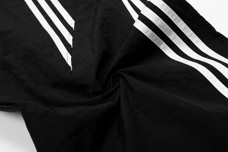 Omirad Nylon Multi-Stripe Wide-Leg Track Pants