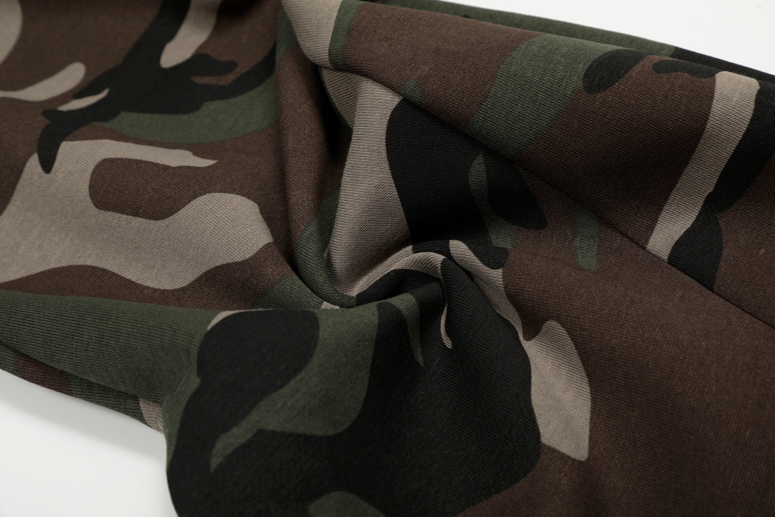 Camo Scarf-Wrap Wide Leg Pants | Streetwear Statement