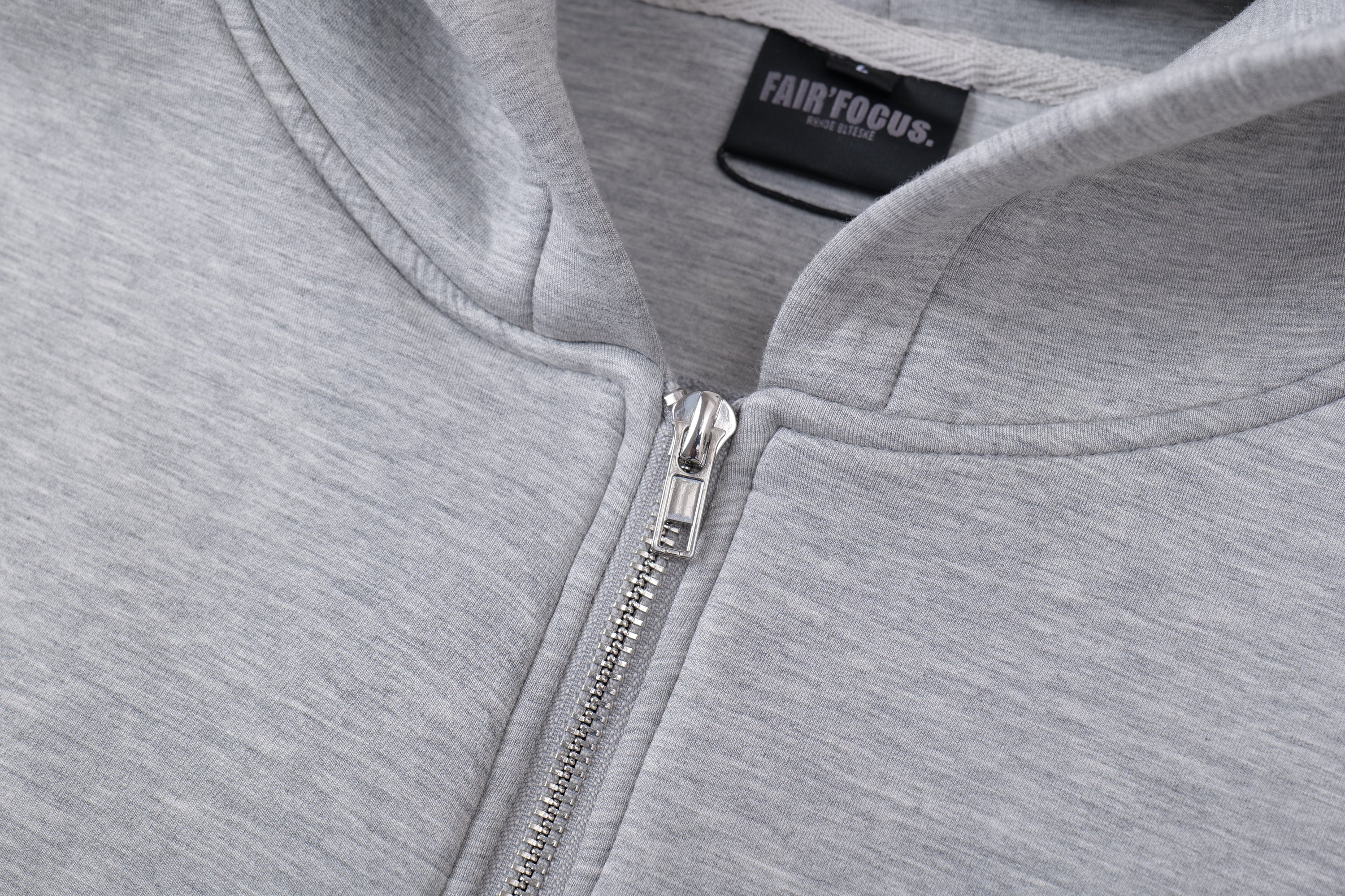 Omirad Minimal Recycled Zip-Up Hoodie | Structured Streetwear