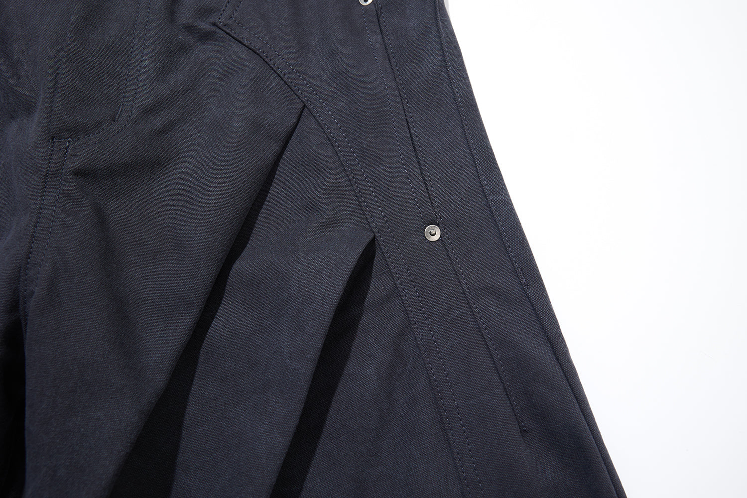 3D Curved Panel Wide-Leg Pants | Sculptural Streetwear