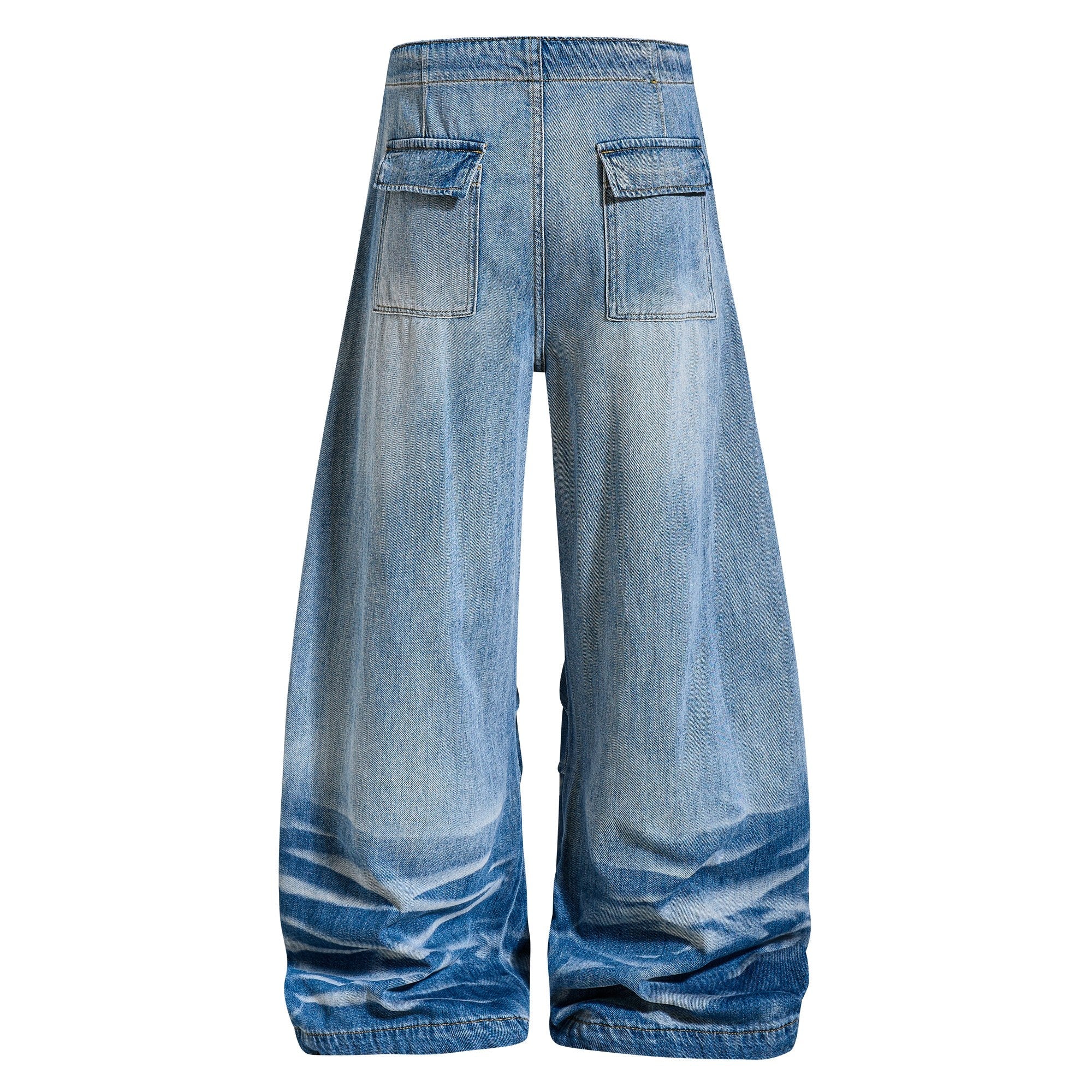 Omirad Vintage Wash Super Baggy Jeans | Y2K Wide Leg Denim