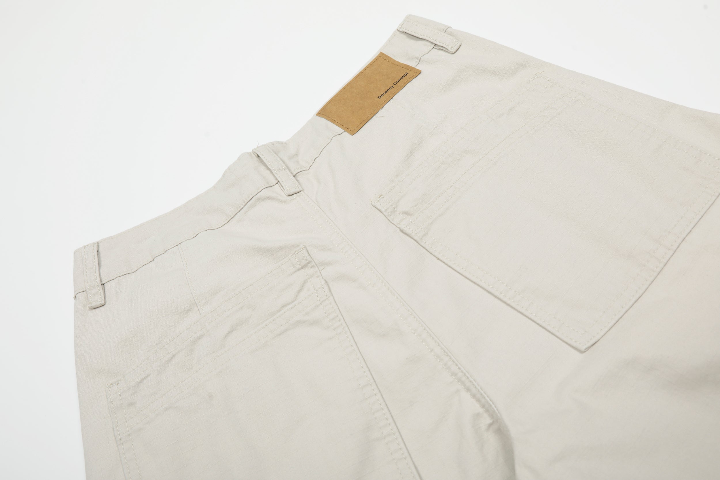 Omirad Structured Wide-Leg Utility Pants | 100% Cotton