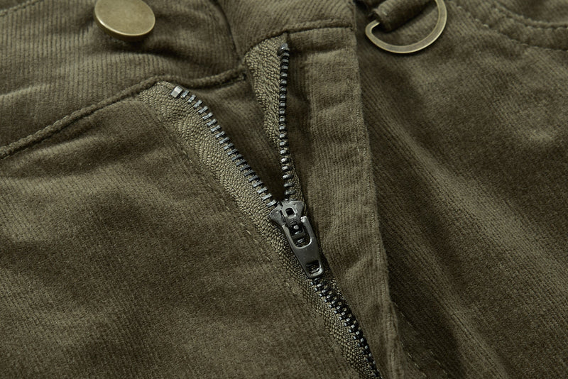 Washed Utility Flared Cargo Pants | Street-Ready Style