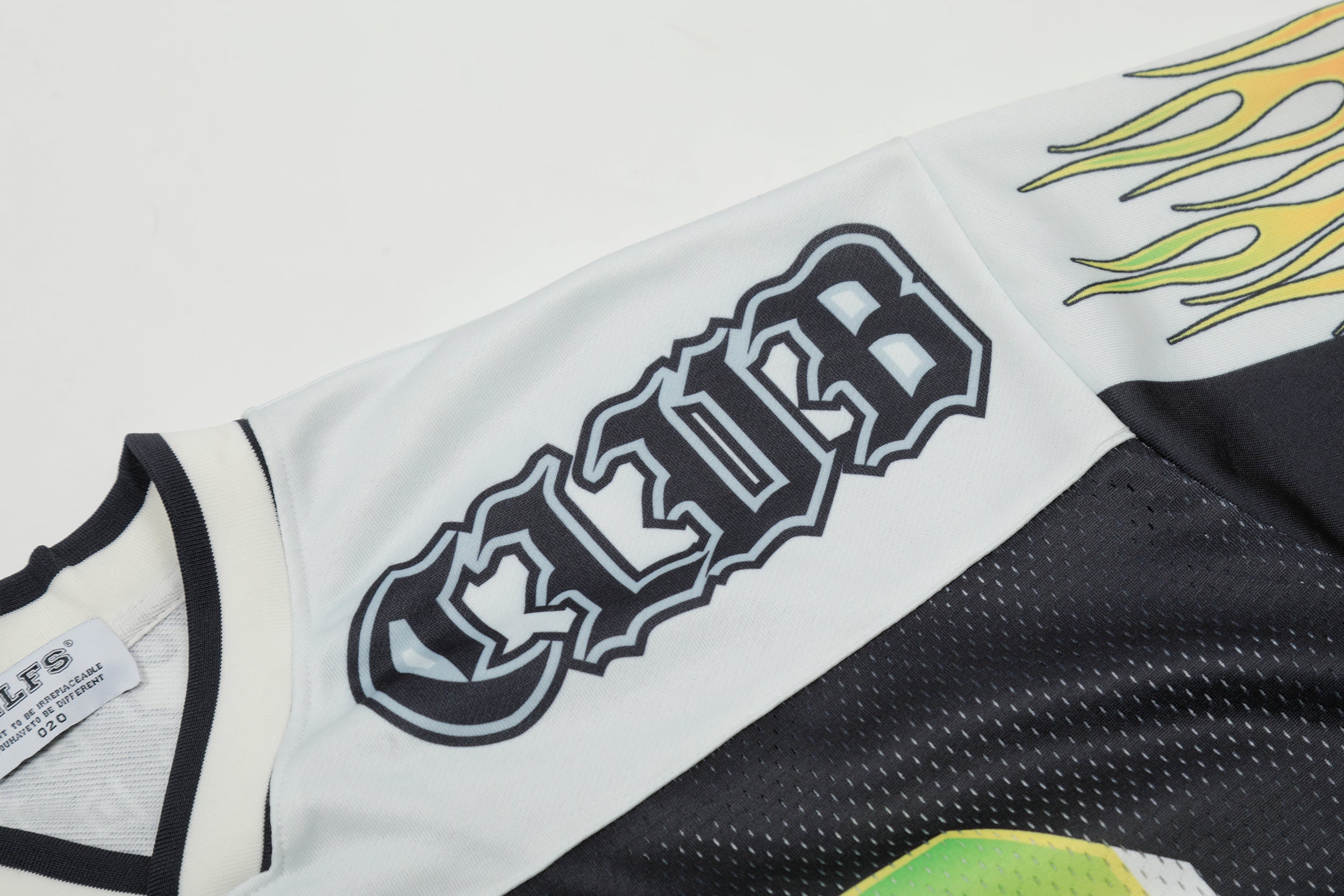 Rainbow Gradient Number 23 Football Jersey Top | GLFS Club