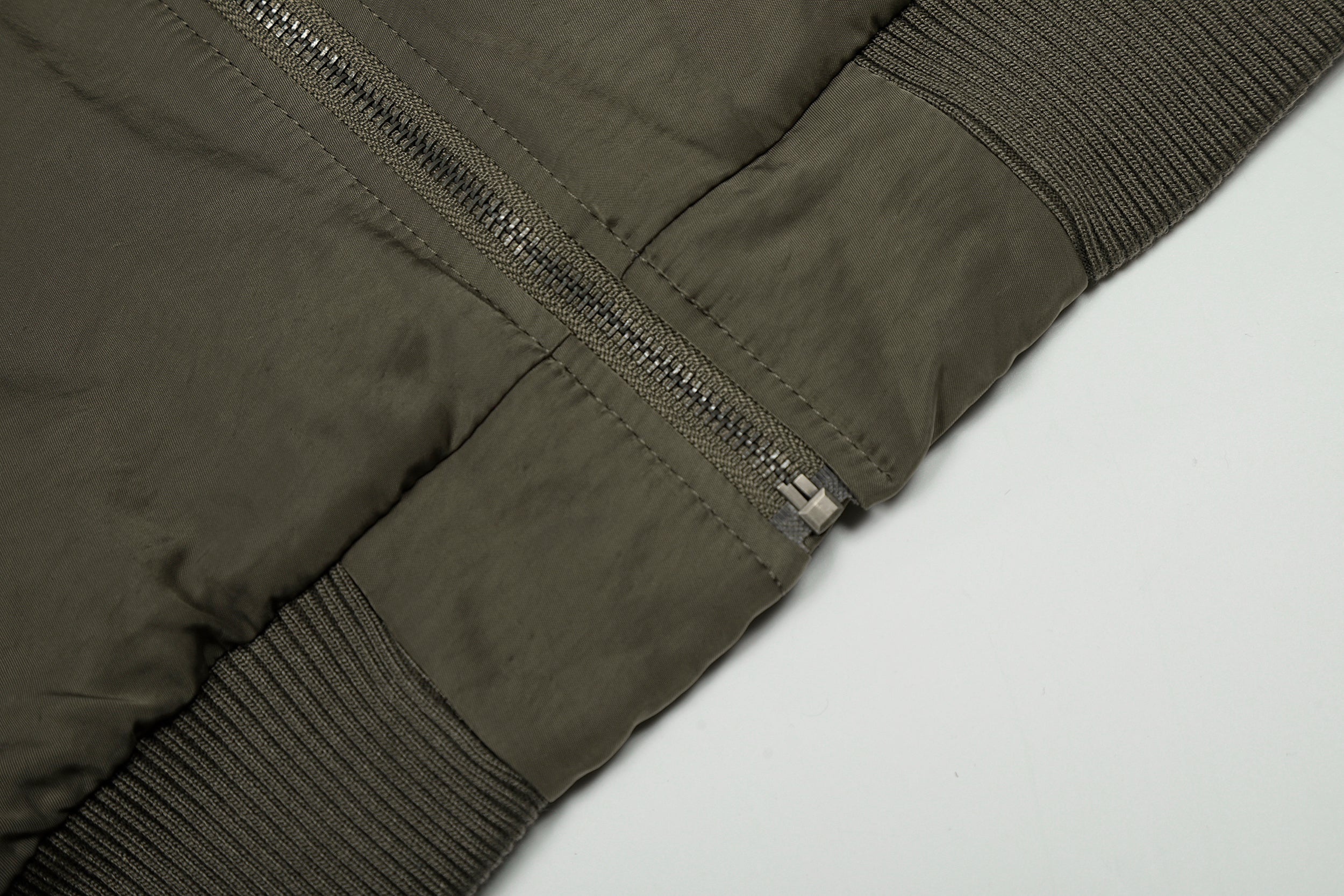 Faux Fur Collar Bomber Jacket | Military Streetwear