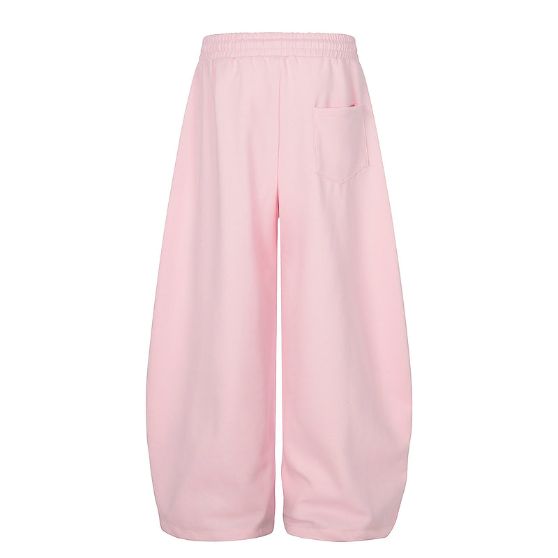 Star Print Gradient Wide-Leg Sweatpants | Streetwear Joggers