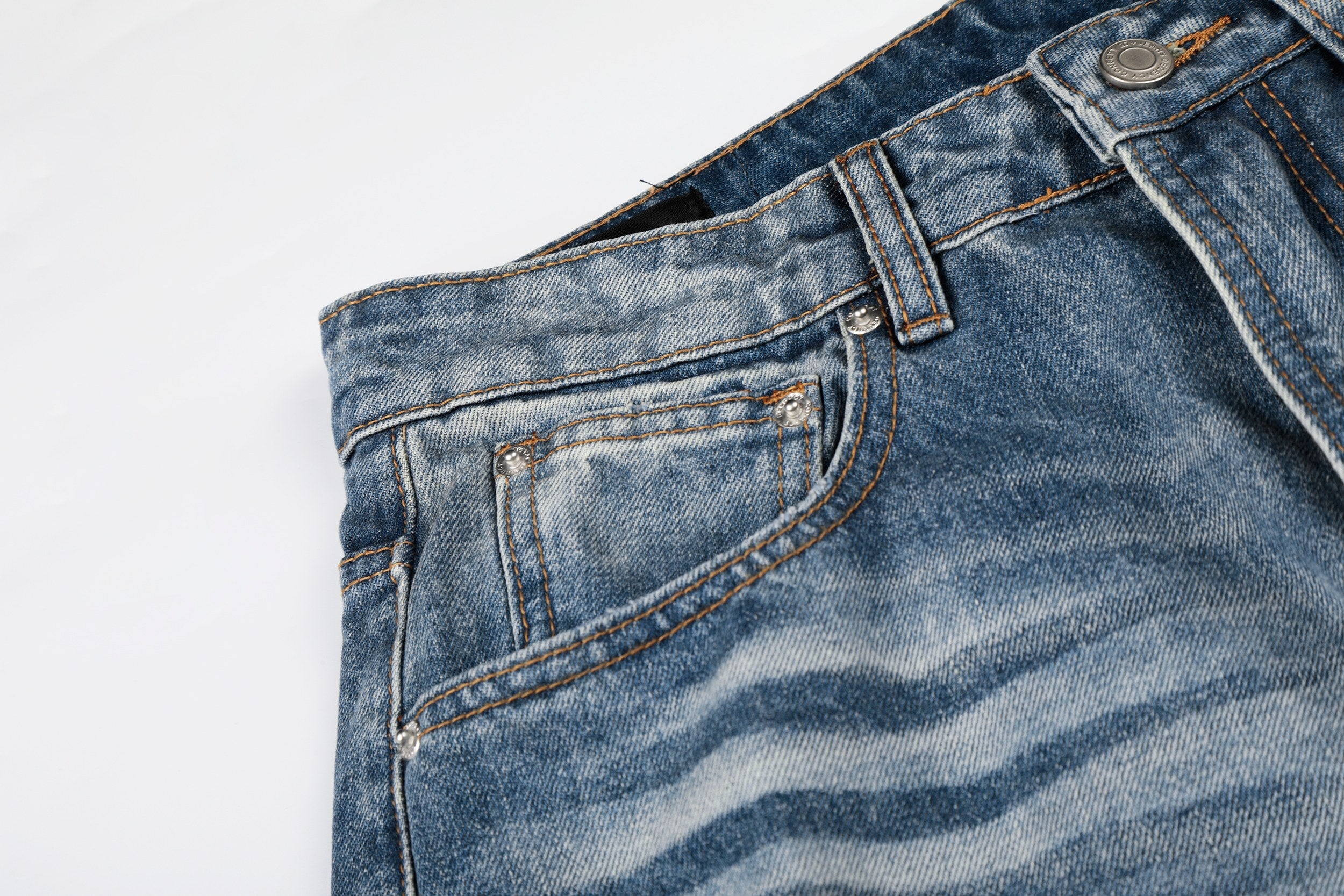 Omirad Vintage Fade Baggy Jeans | Wide Leg Y2K Denim