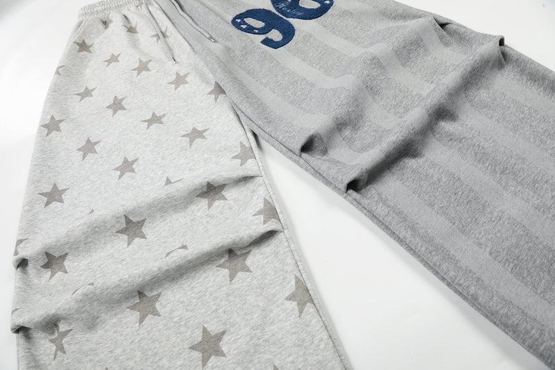 Omirad 96 Star Stripe Wide-Leg Sweatpants | Streetwear
