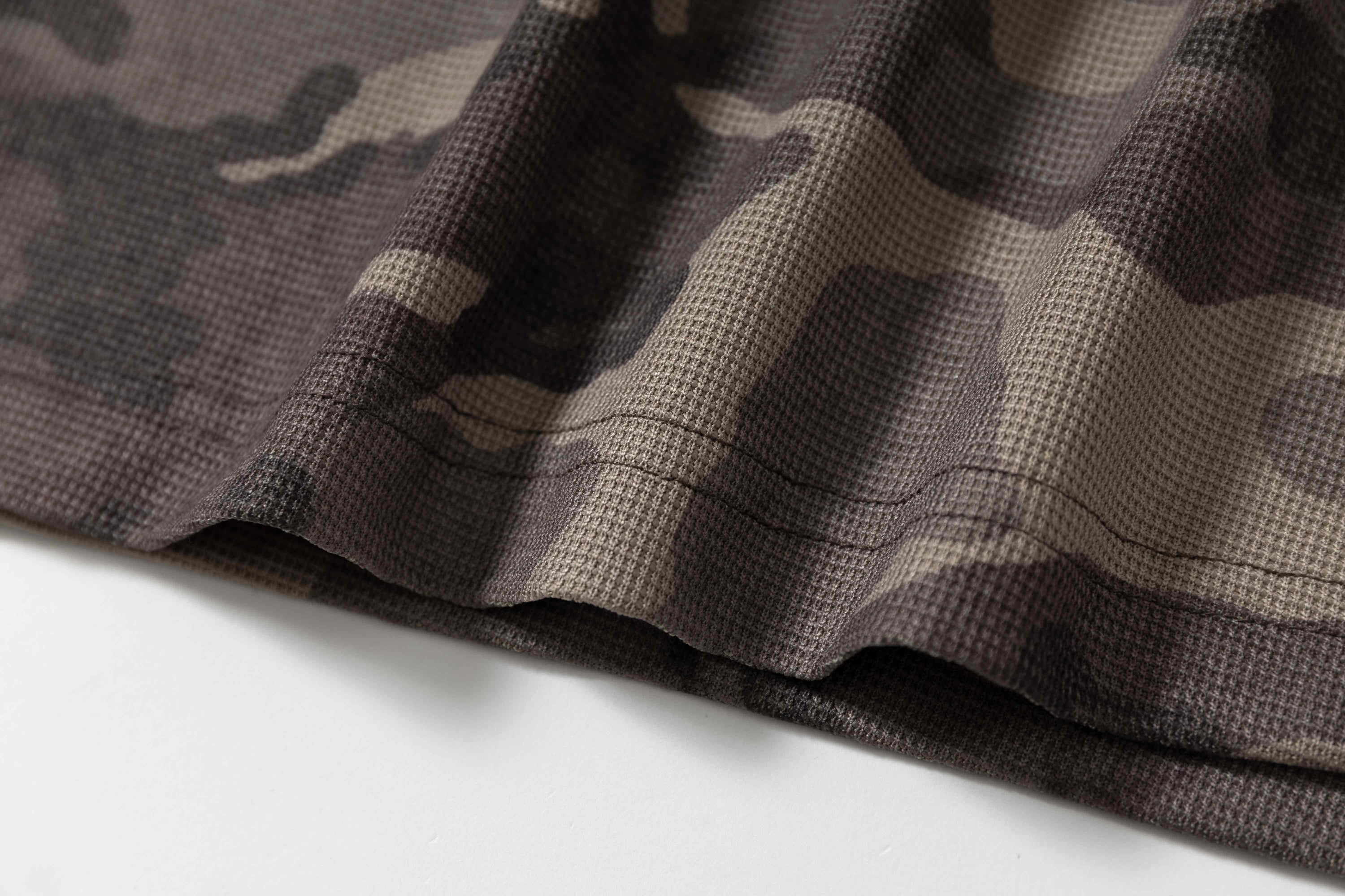 Camo Hooded Short-Sleeve Tee | Y2K Streetwear Oversized Fit