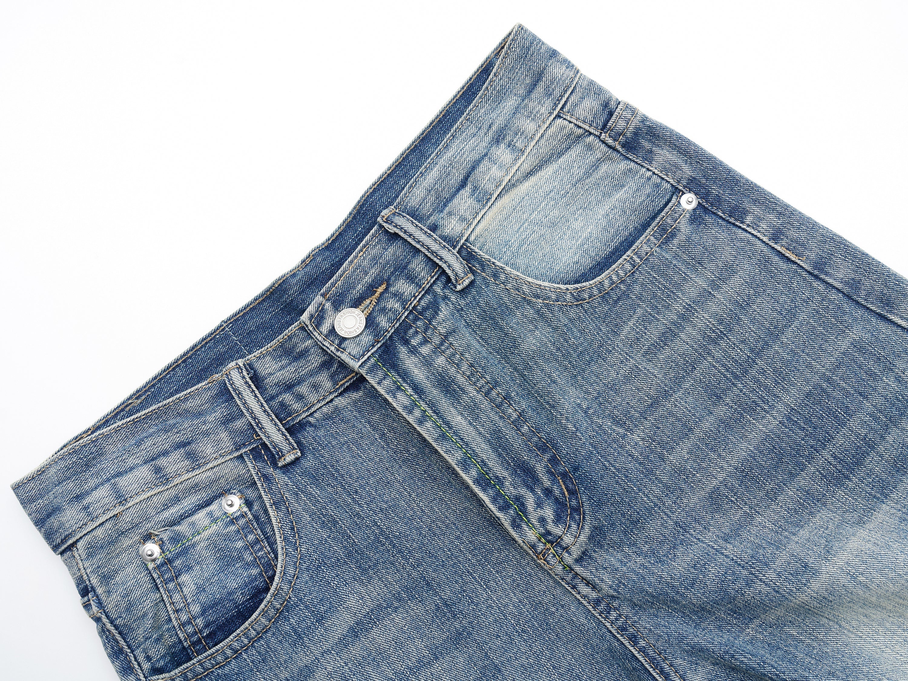 Omirad Vintage Fade Barrel Jeans | Wide Leg Streetwear Denim