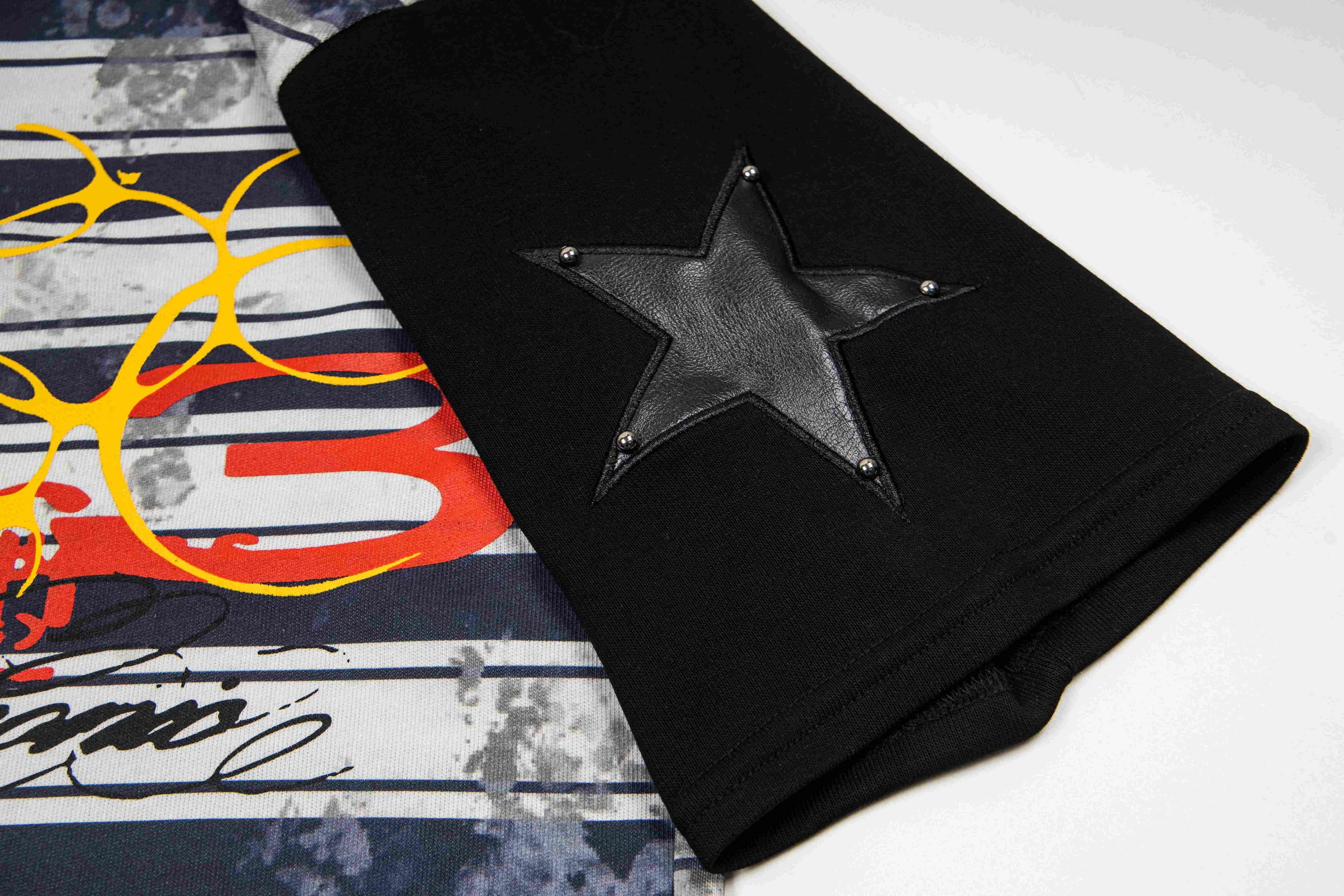Omirad Vintage Stripe Oversized Polo Tee | Y2K Streetwear
