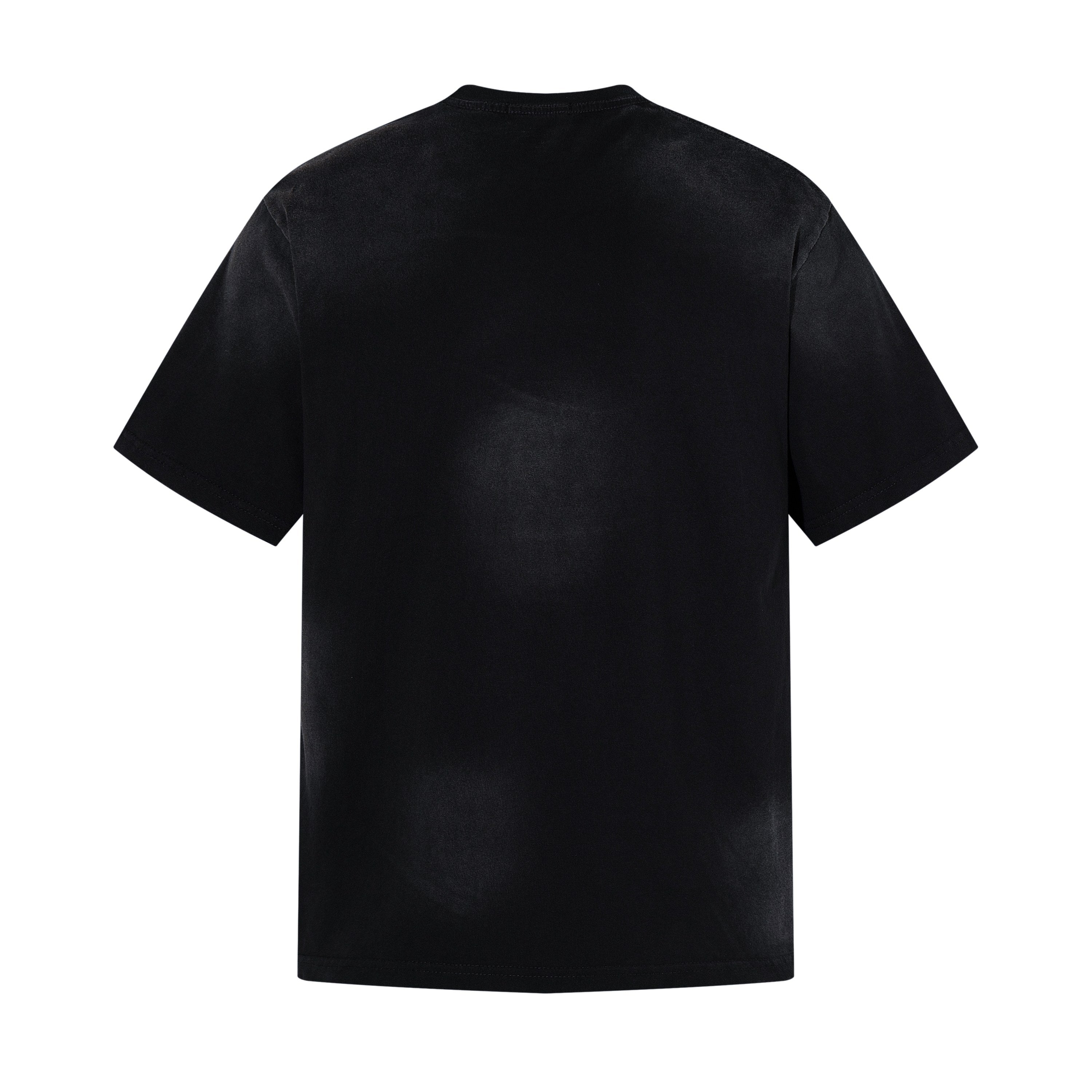 Dream Valley Distressed Collage Graphic Oversized T-Shirt