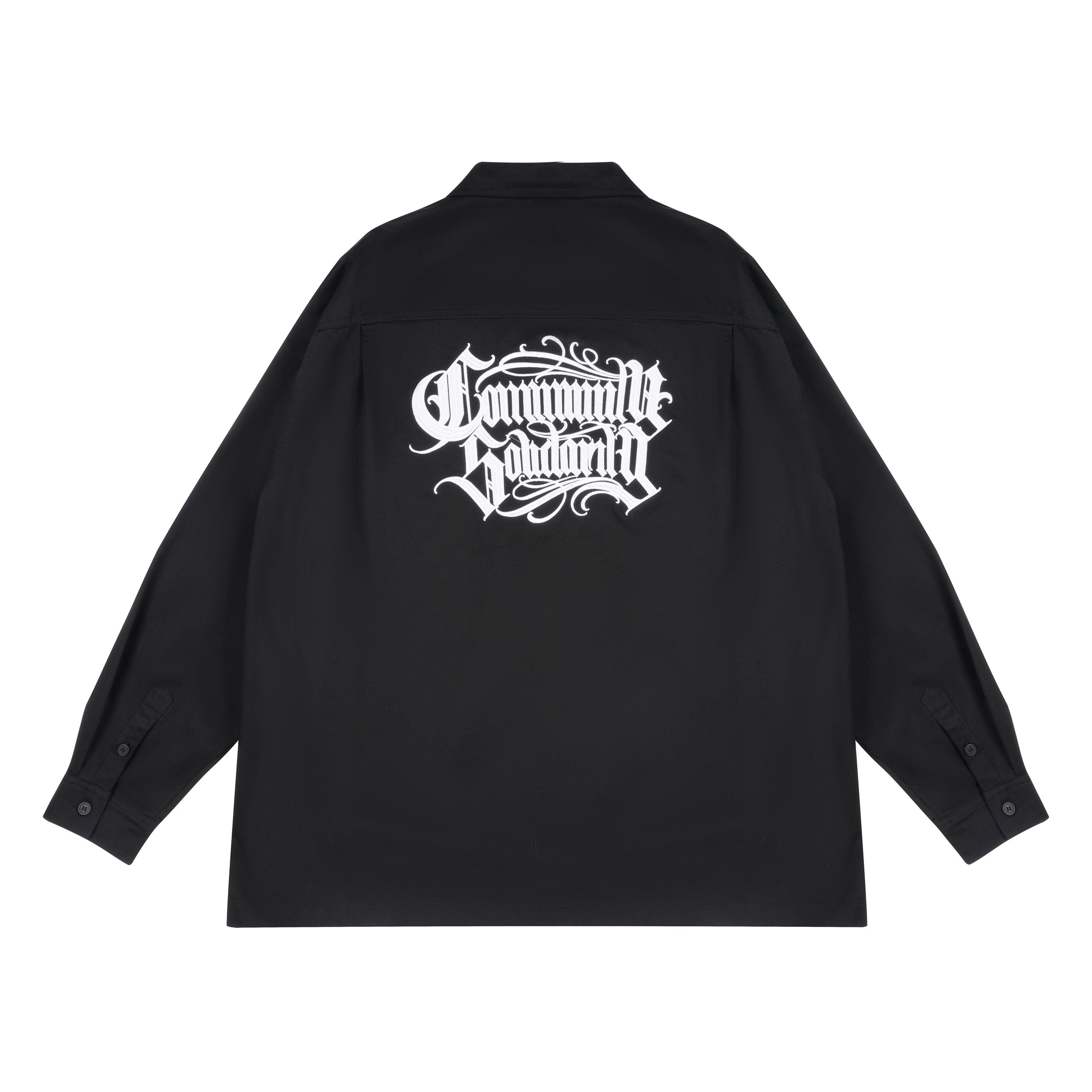 Omirad Gothic Logo Work Shirt | Oversized Streetwear