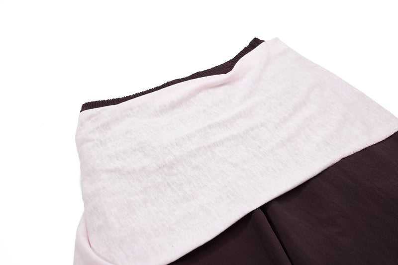 Omirad Layered Utility Wide-Leg Pants | Streetwear Nylon