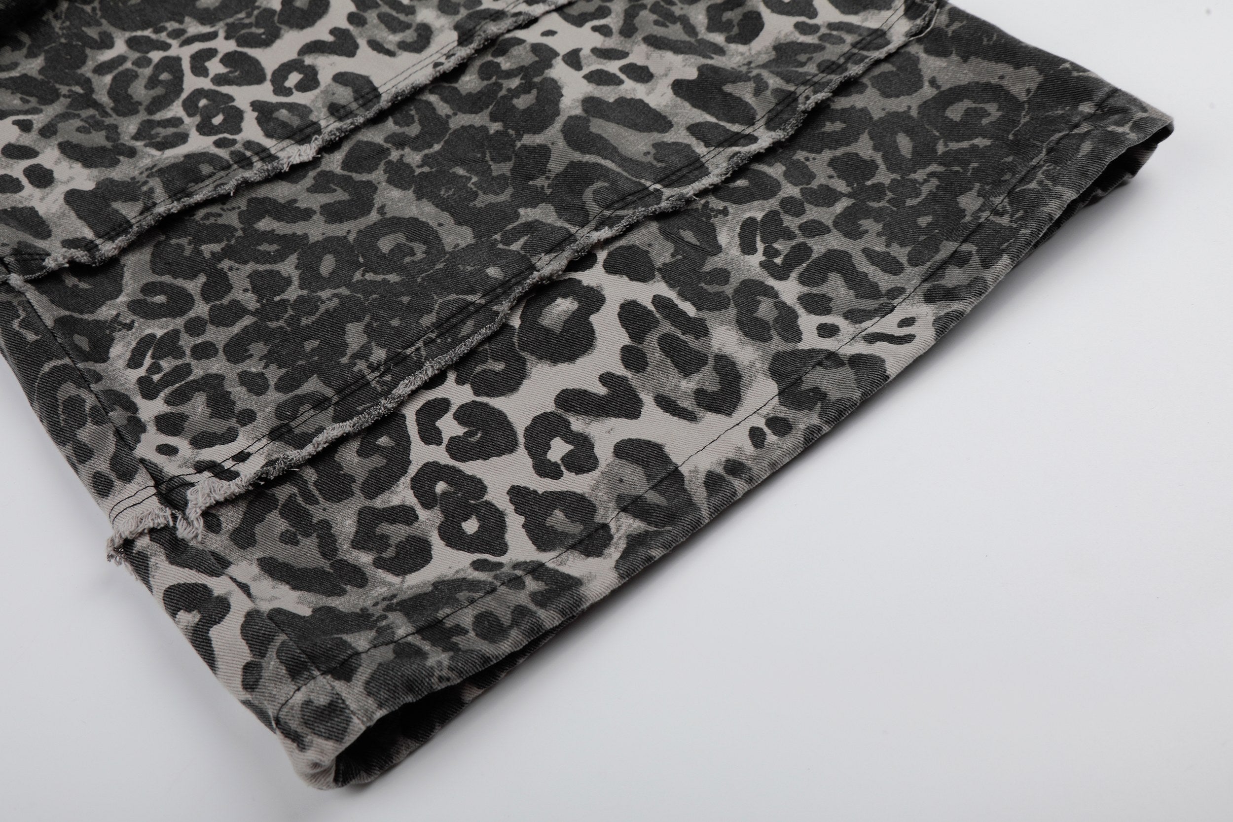 Omirad Leopard Skull Wide-Leg Pants | Y2K Streetwear