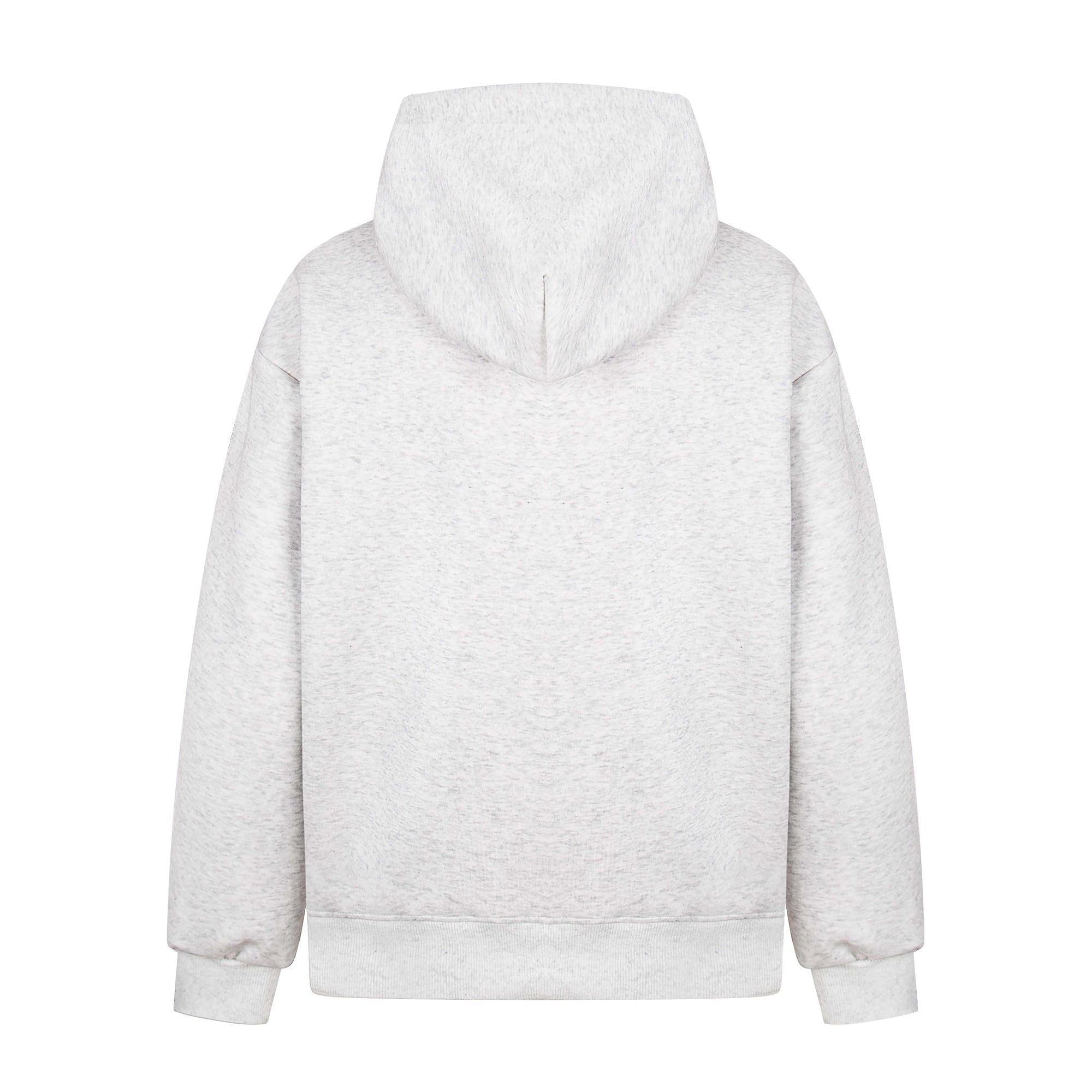 Plaid-Lined Minimal Zip-Up Hoodie | MadeNoChoice