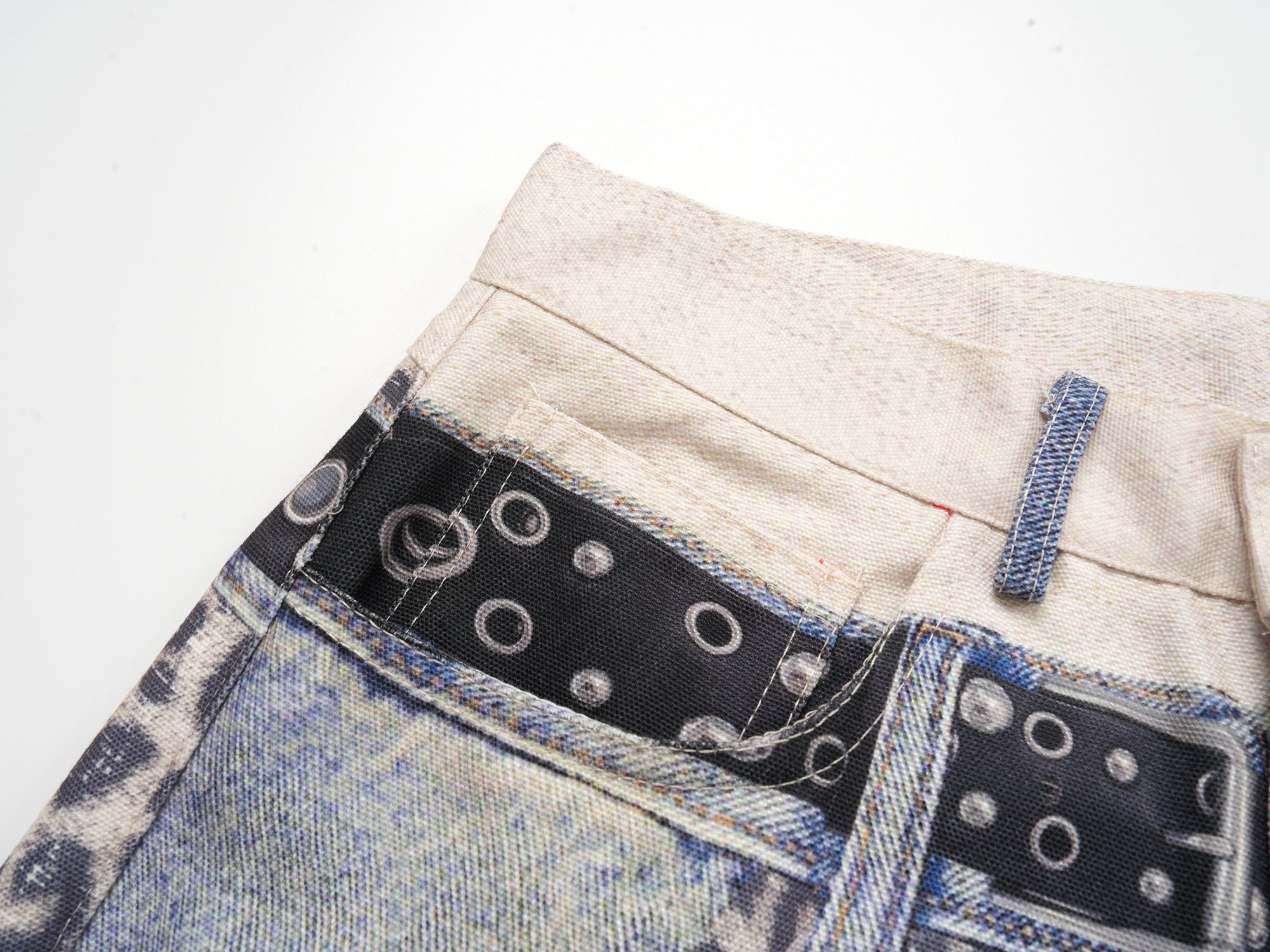 Leopard Print Patchwork Wide-Leg Pants | Y2K Streetwear