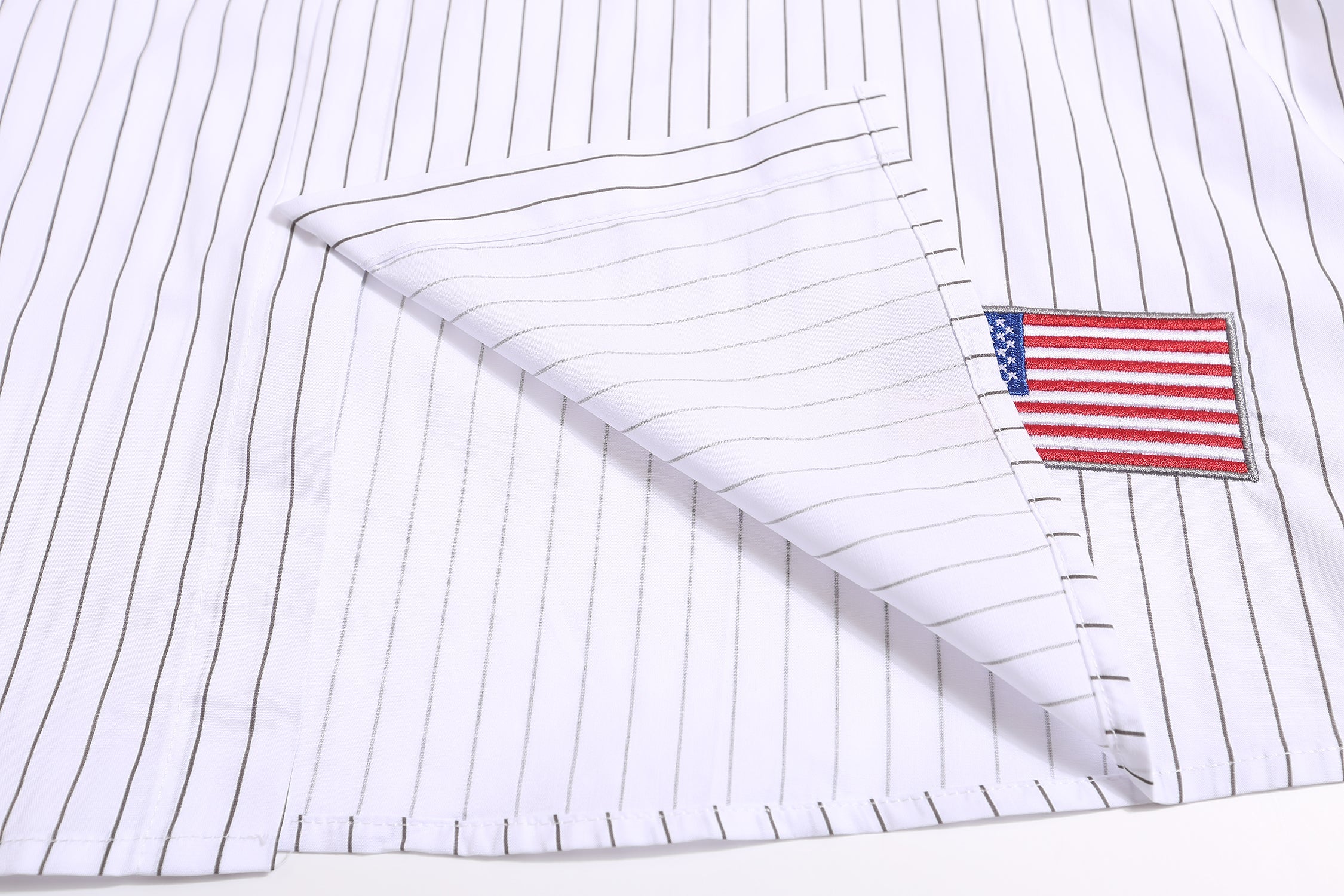 Mickey Mouse Baseball Jersey Shirt | Pinstripe Streetwear