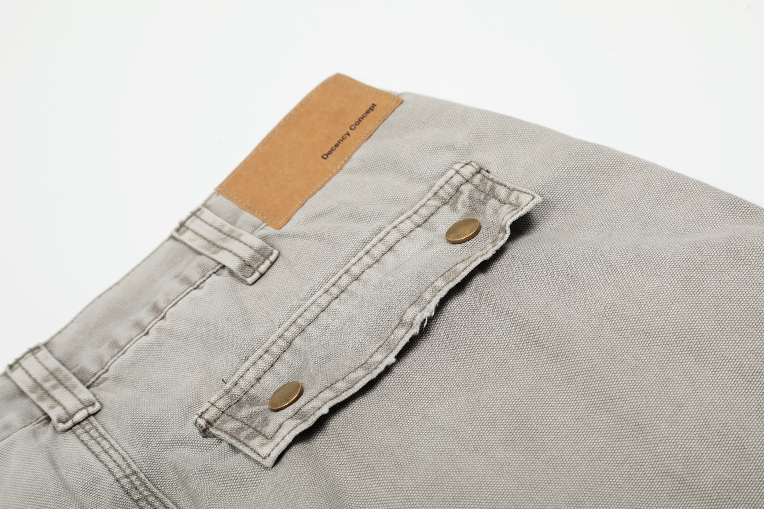 Omirad Vintage Washed Cargo Wide-Leg Pants | 100% Cotton