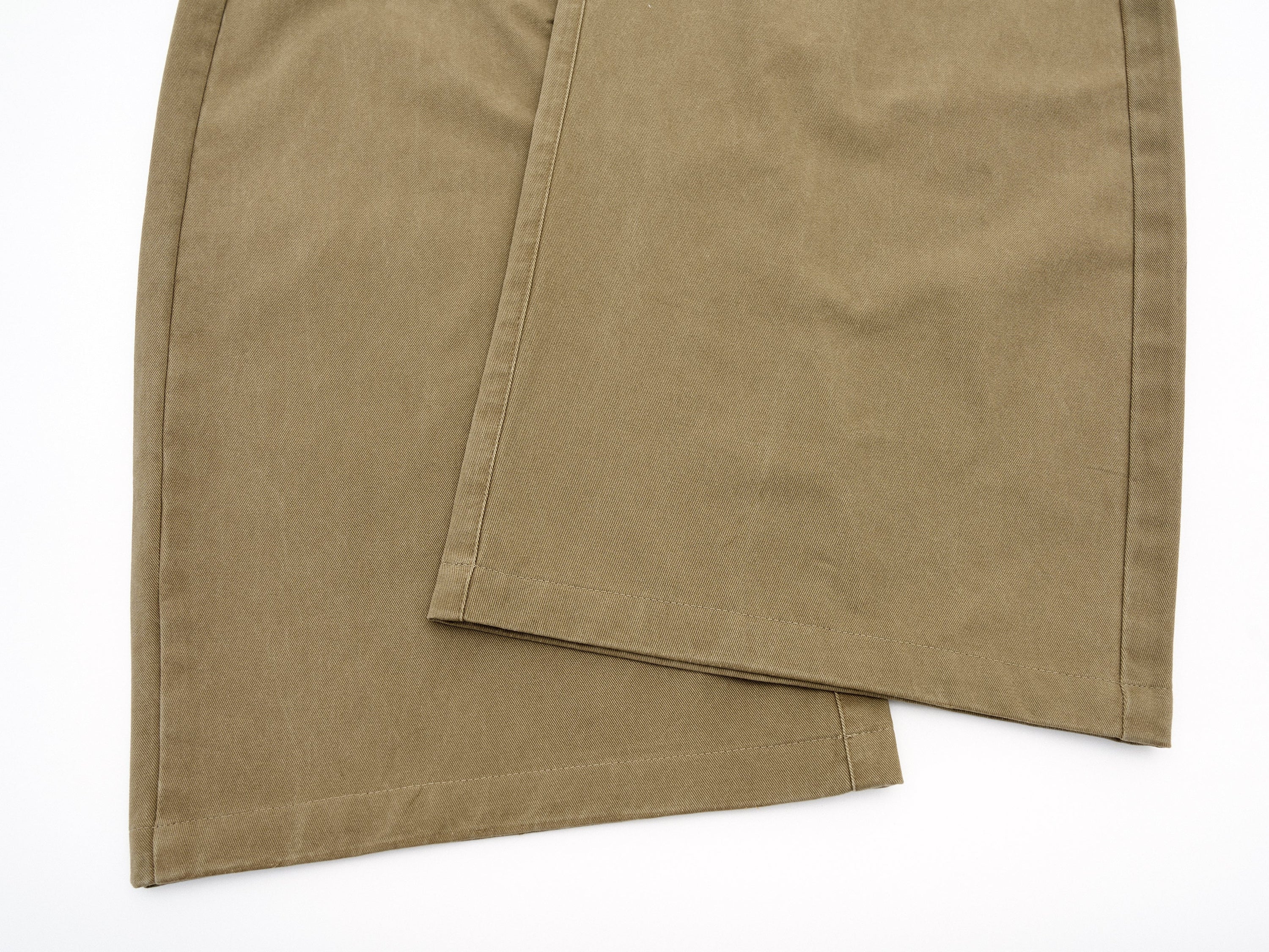 Minimalist Wide-Leg Canvas Trousers | Sculpted Silhouette