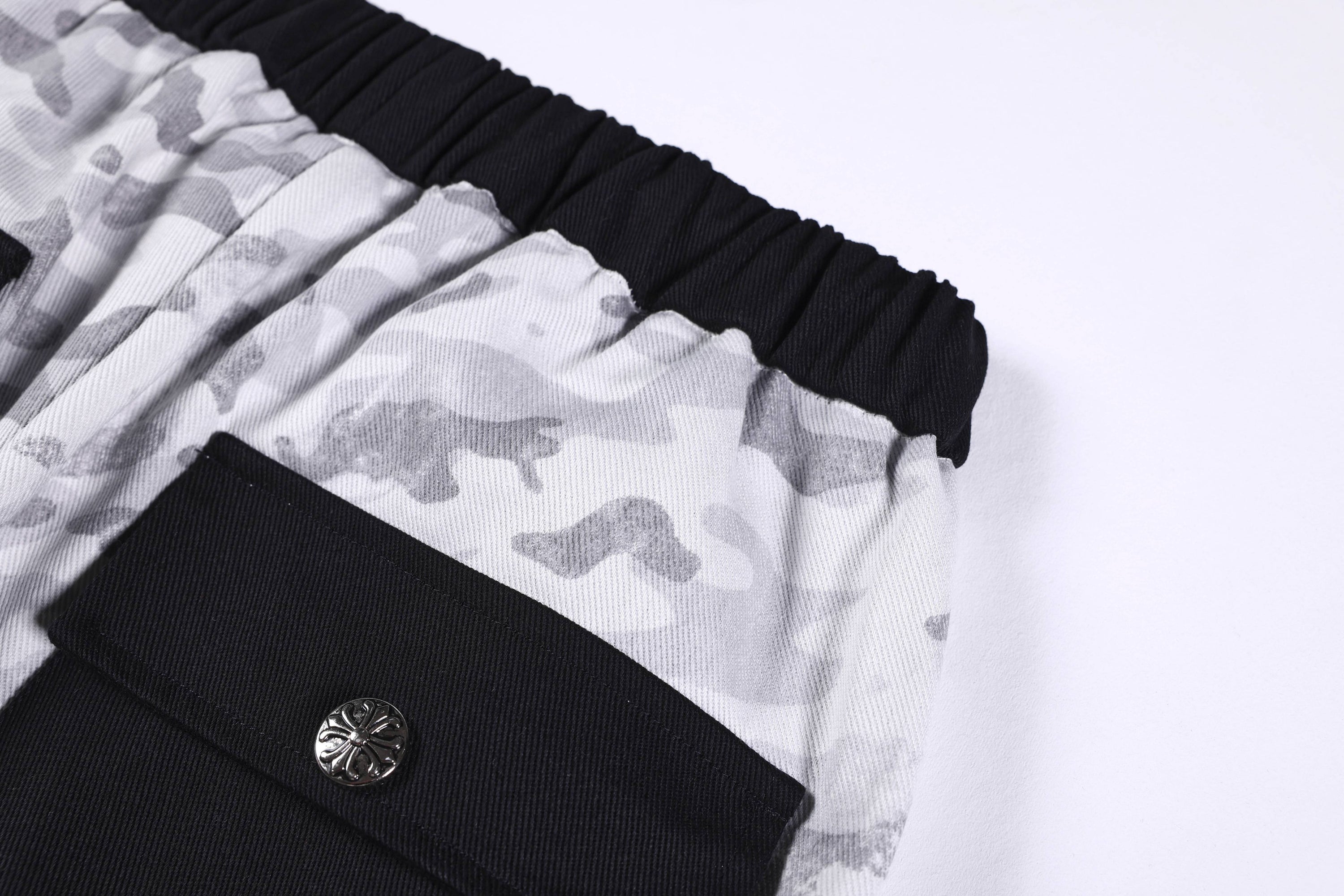 Omirad Camo Graphic Cargo Pants | Wide-Leg Streetwear