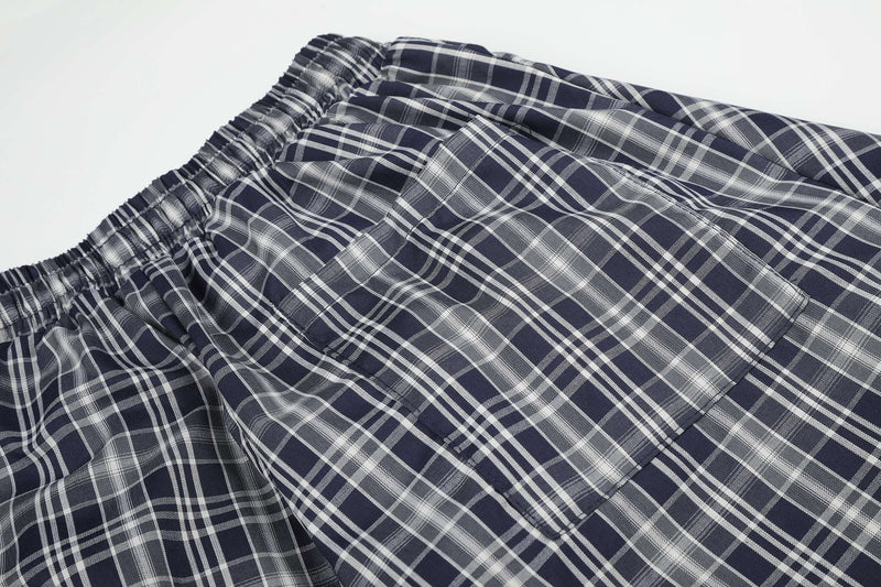 Omirad Plaid Balloon Wide-Leg Pants | Y2K Streetwear