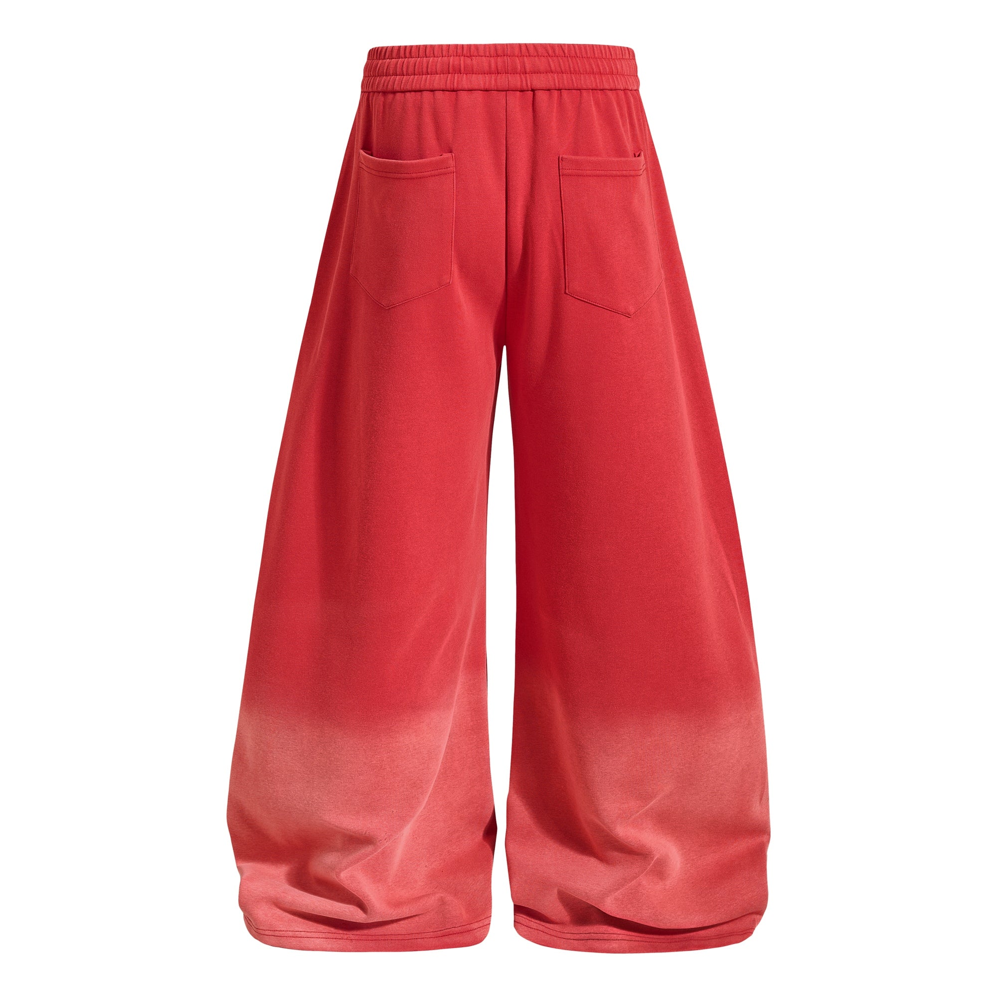 Crest Embroidery Balloon Sweatpants | Oversized Streetwear