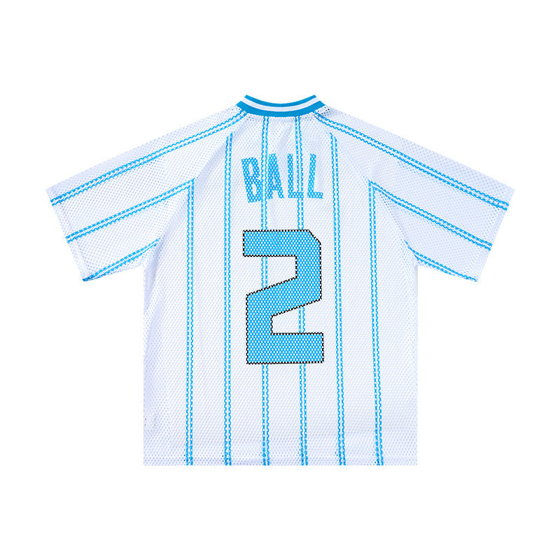 Charlotte Ball #2 Mesh Jersey T-Shirt | Streetwear