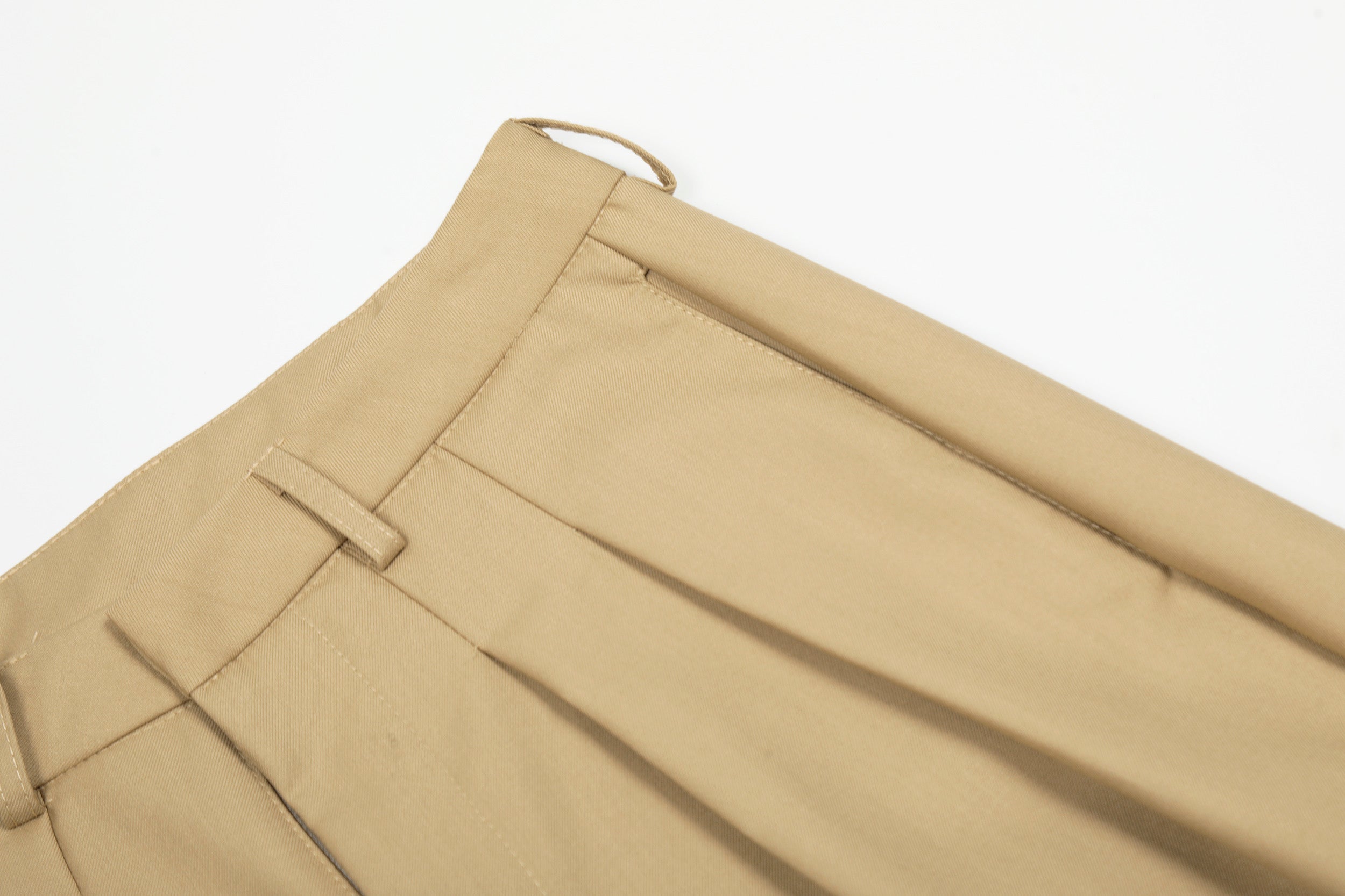 Omirad Pleated Barrel-Leg Trousers | Wide Leg Tailored Pants
