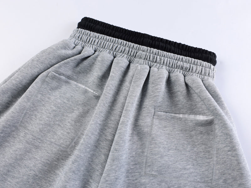 Omirad 77 Patchwork Wide-Leg Sweatpants | Streetwear
