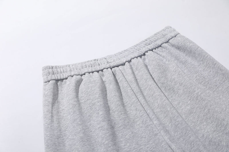 Sculpted Wide-Leg Sweatpants | Balloon Silhouette Streetwear