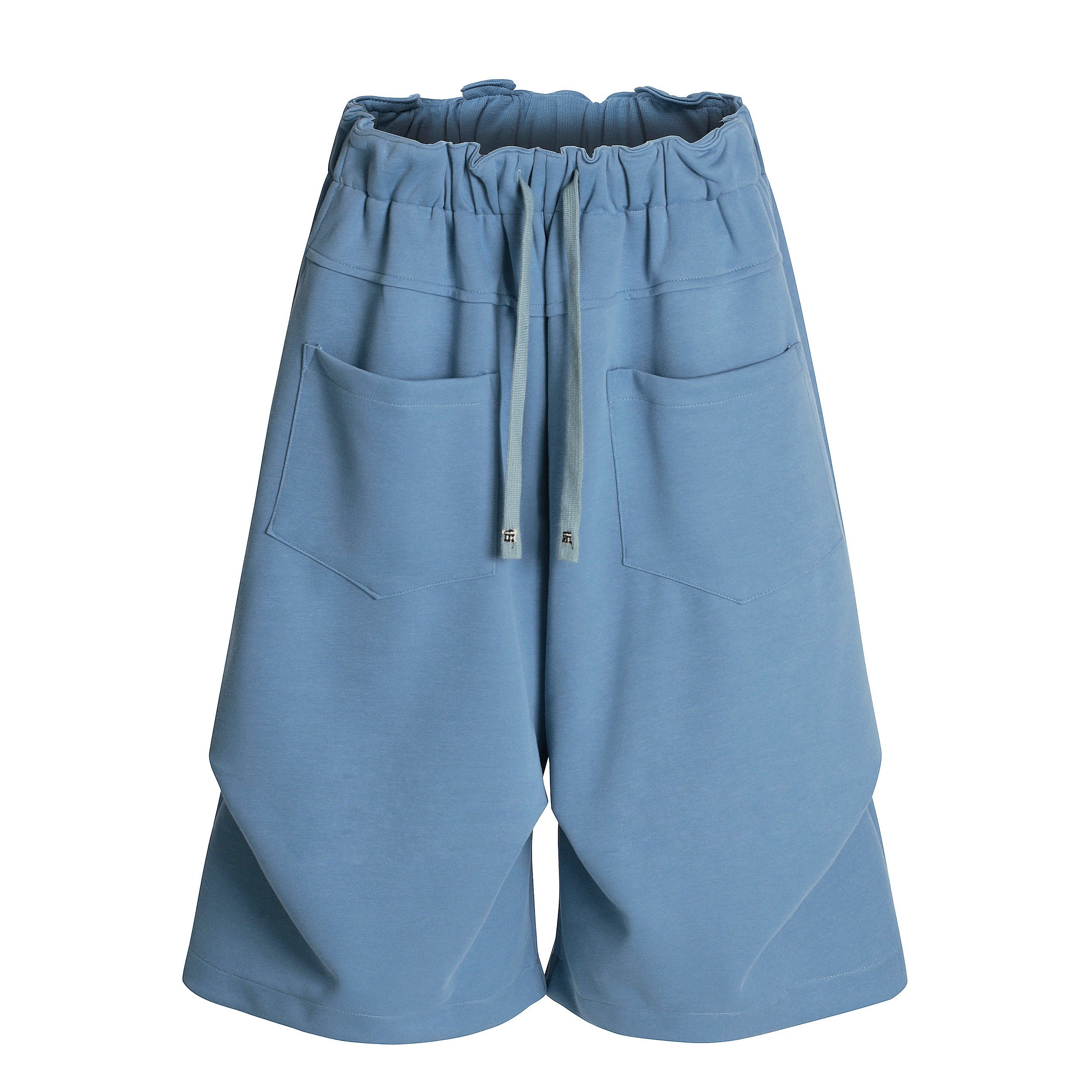 Omirad Minimal Lounge Wide Shorts | Oversized Cotton Shorts
