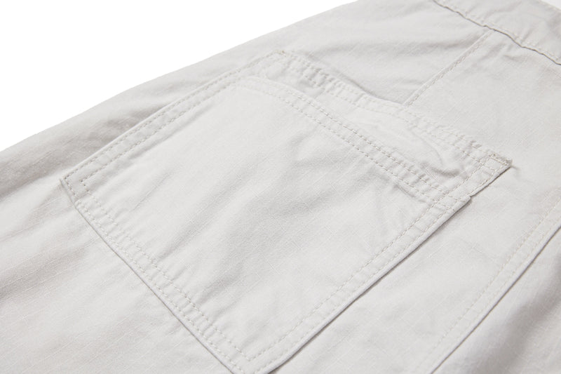 Multi-Panel Utility Wide-Leg Cargo Pants | 100% Cotton