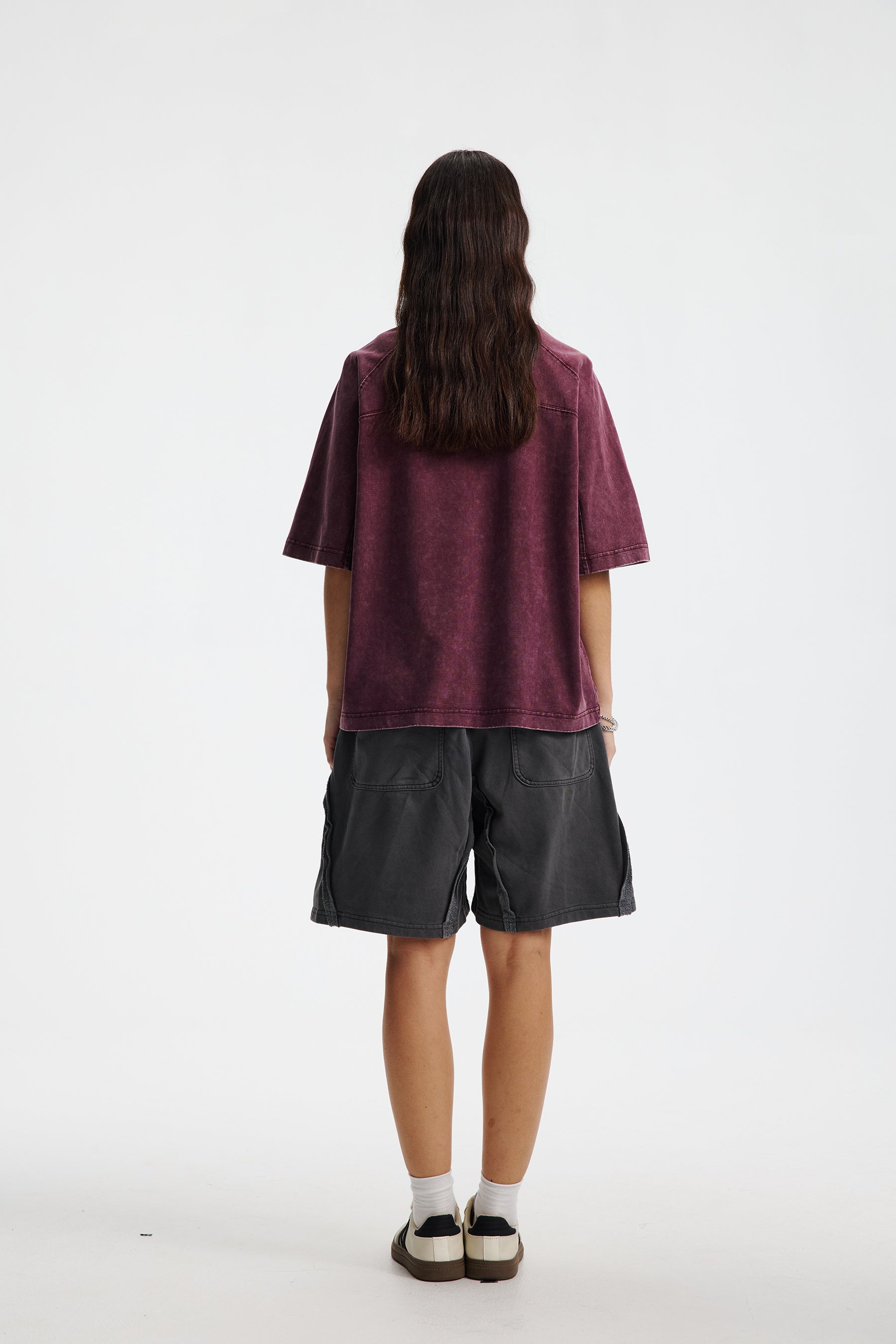 Omirad Vintage Washed Oversized Cotton T-Shirt | Streetwear